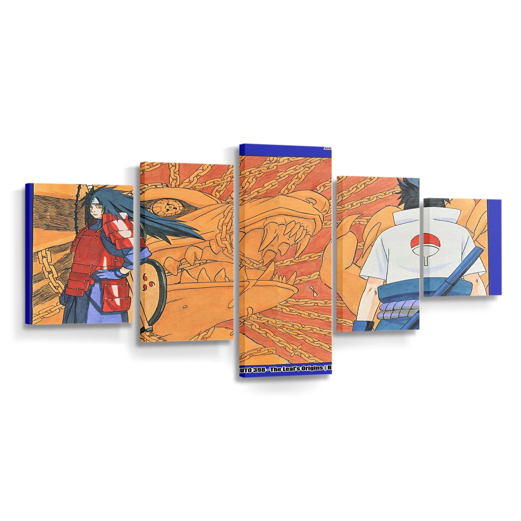 Anime Cartoon Naruto Shippuuden Manga Sharingan - Anime Wandbild - Leinwandbild illustrationanimecartoonnaruto shippuudenmangasharingan