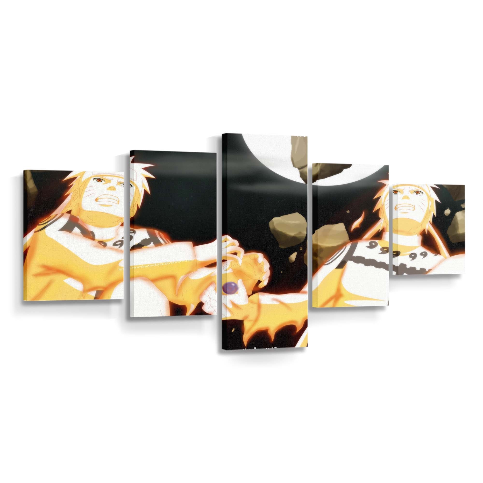 Anime Cartoon Naruto Shippuuden Uzumaki Naruto Hokage - Anime Wandbild - Leinwandbild illustrationanimecartoonnaruto shippuudenuzumaki narutohokage 0002