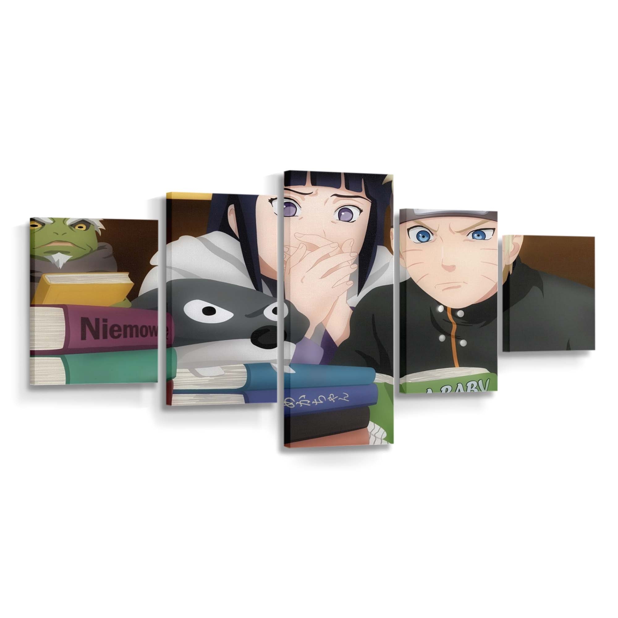 Anime Cartoon Uzumaki Naruto Hyuuga Hinata Comics - Anime Wandbild - Leinwandbild illustrationanimecartoonuzumaki narutohyuuga hinatacomics