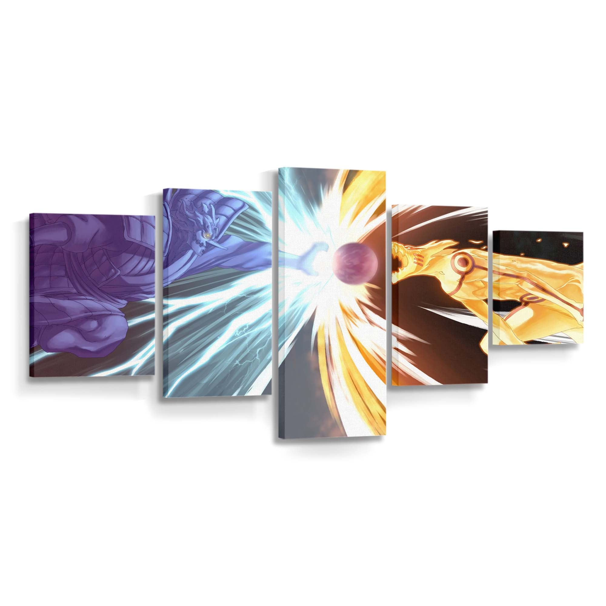 Anime Naruto Shippuuden Kyuubi Kurama Susanoo Character - Anime Wandbild - Leinwandbild illustrationanimenaruto shippuudenkyuubikuramasusanoo character