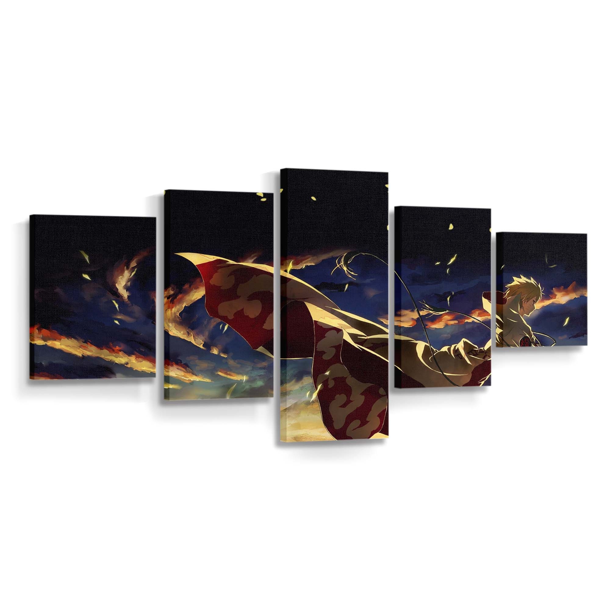 Uzumaki Naruto Hokage - Anime Wandbild - Leinwandbild illustrationuzumaki narutoscreenshotcomputer wallpaperhokage2500x1406