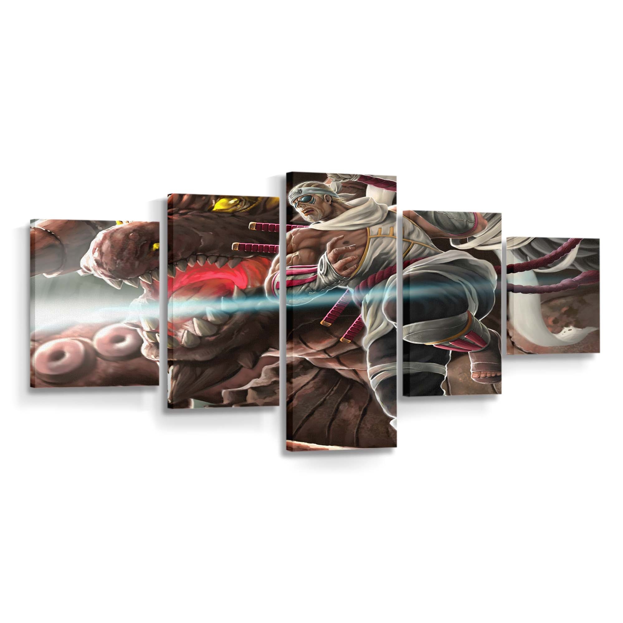 Killer Bee Naruto Shippuuden Gy Ki Naruto Eight Tails - Anime Wandbild - Leinwandbild killer beenaruto shippuudengy ki narutoeight tails