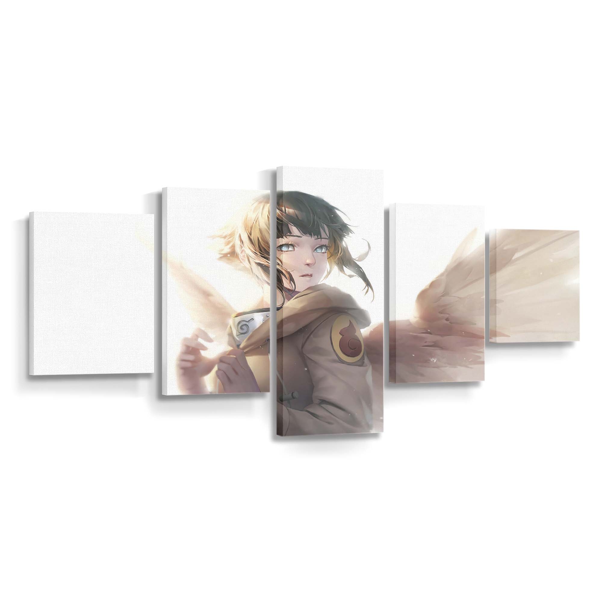 Naruto Anime Hyuuga Hinata - Anime Wandbild - Leinwandbild naruto animehyuuga hinata