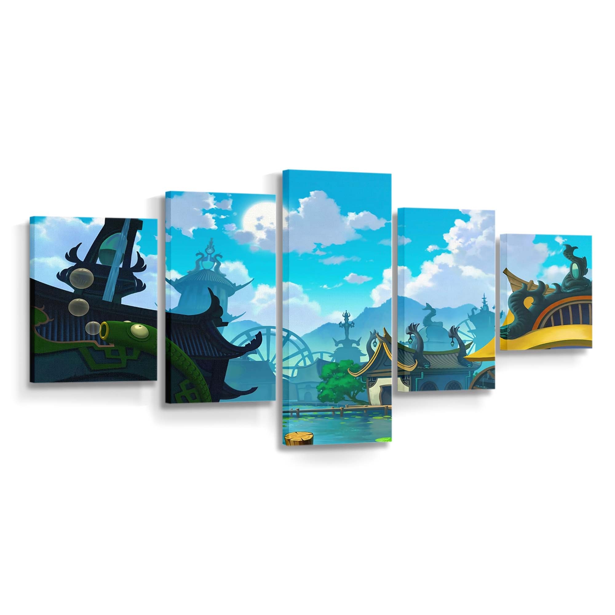 Naruto Anime Pockie Ninja Bleach Anime City Anime Games River - Anime Wandbild - Leinwandbild naruto animepockie ninjableachanime cityanime gamesriver