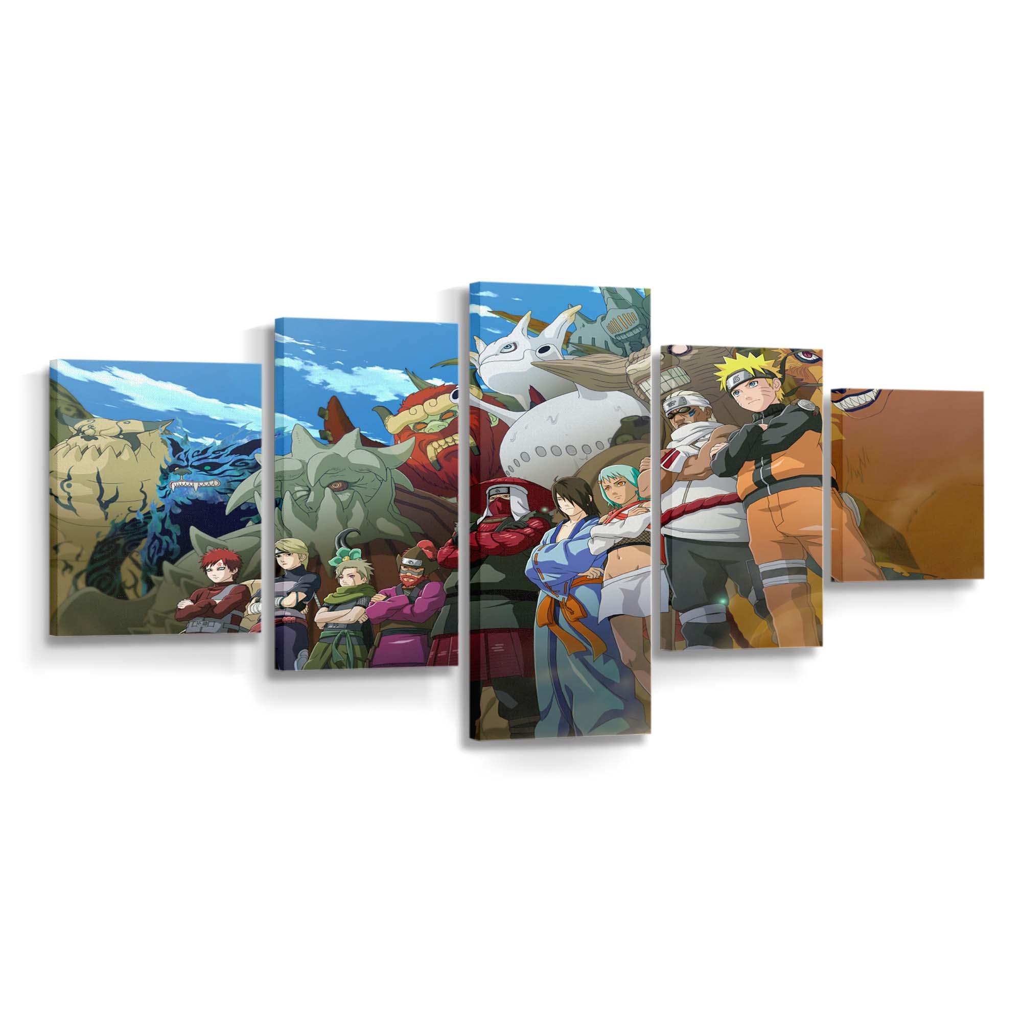 Naruto Anime Uzumaki Naruto - Anime Wandbild - Leinwandbild naruto animeuzumaki naruto