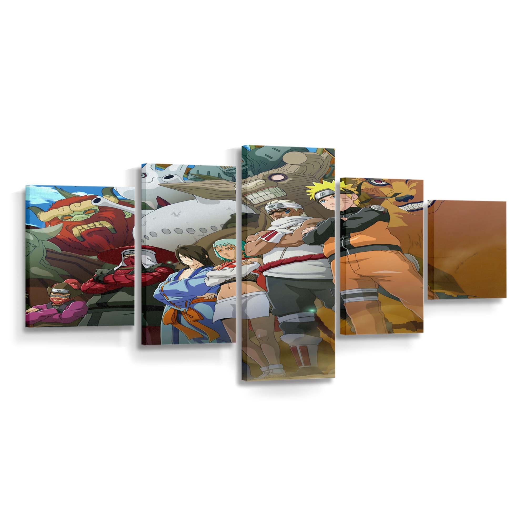 Naruto Shippuuden Ronald Mcdonald Shona - Anime Wandbild - Leinwandbild naruto shippuudenronald mcdonaldshona