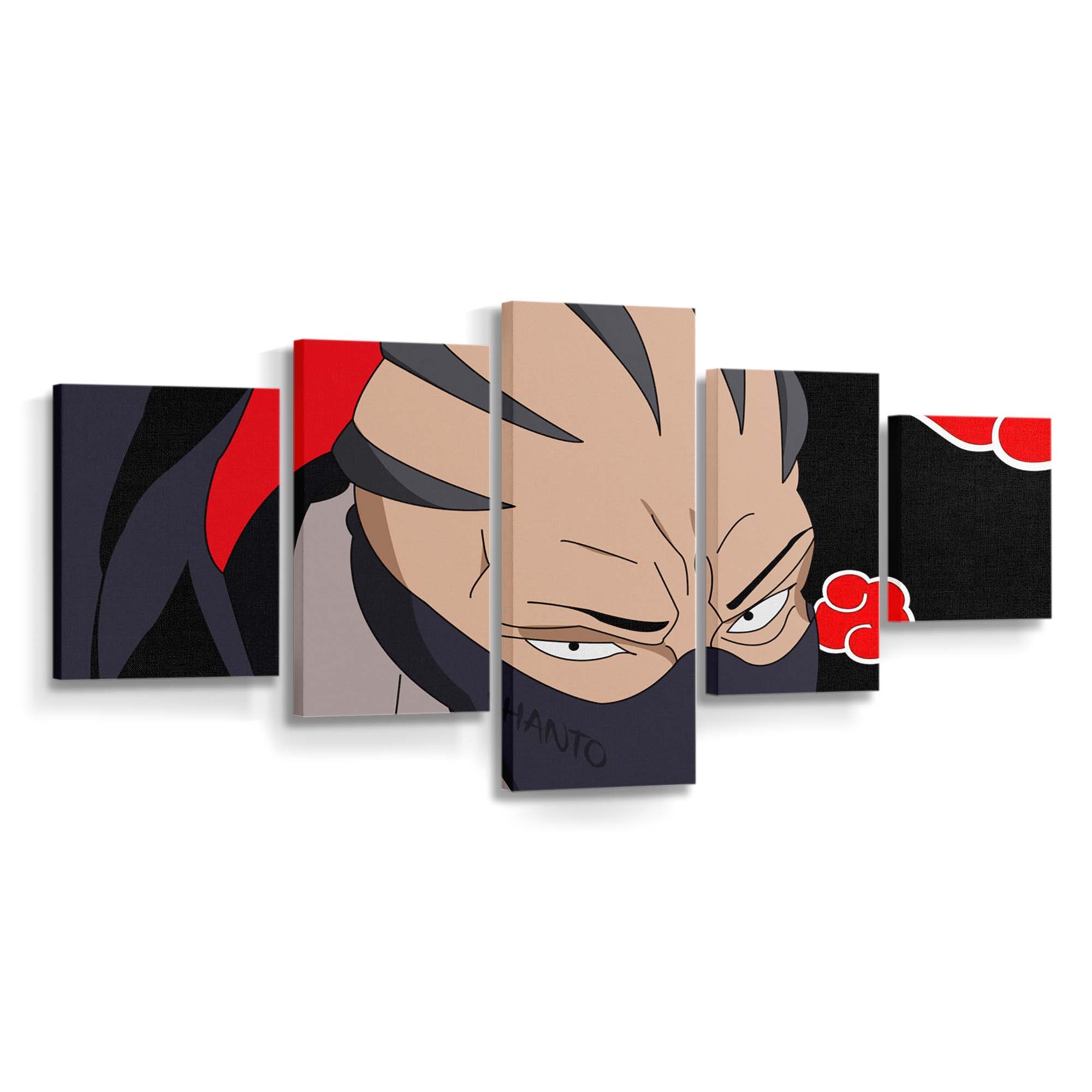 Naruto Shippuuden Sasuri Akatsuki - Anime Wandbild - Leinwandbild naruto shippuudensasuriakatsuki