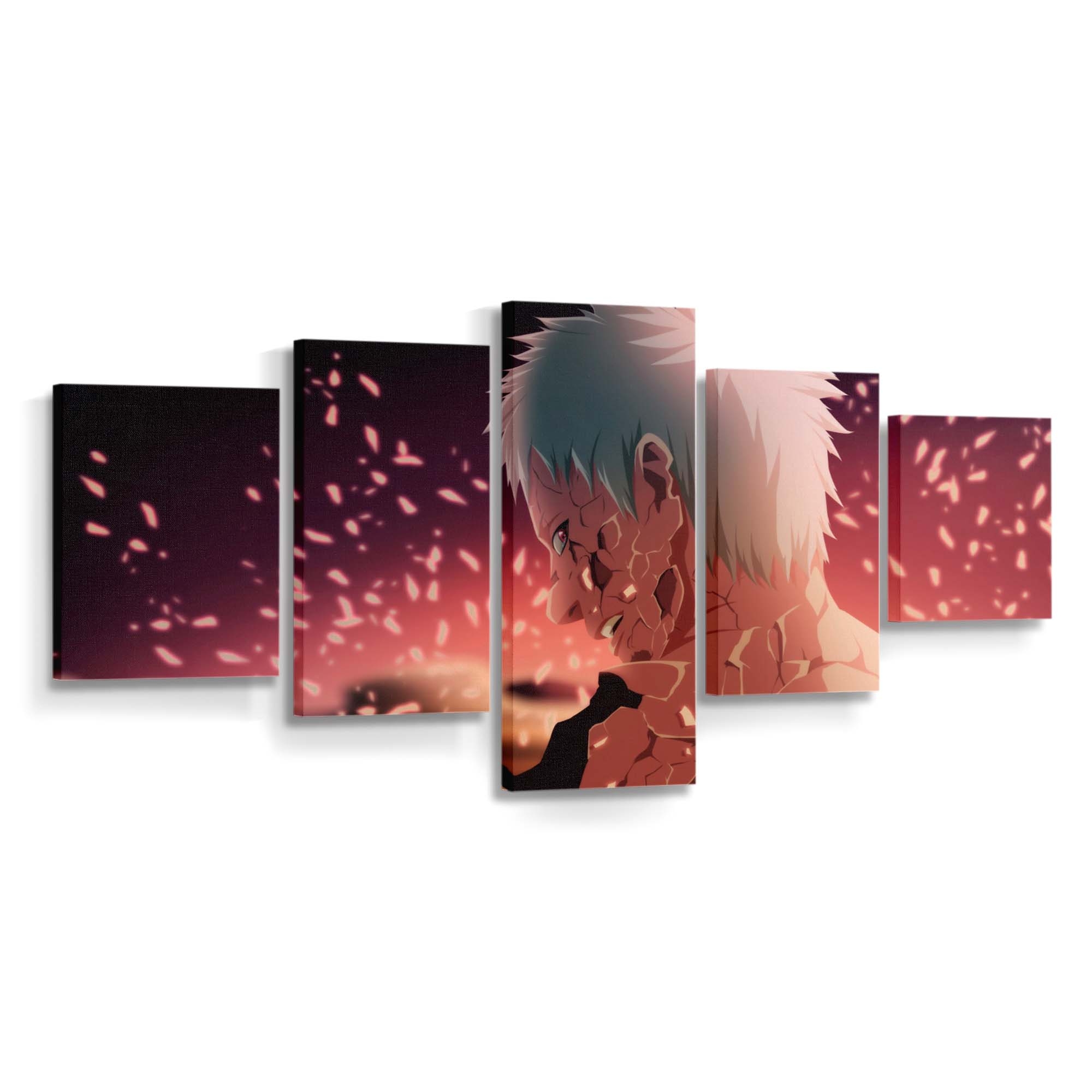 Naruto Shippuuden Uchiha Obito - Anime Wandbild - Leinwandbild naruto shippuudenuchiha obito