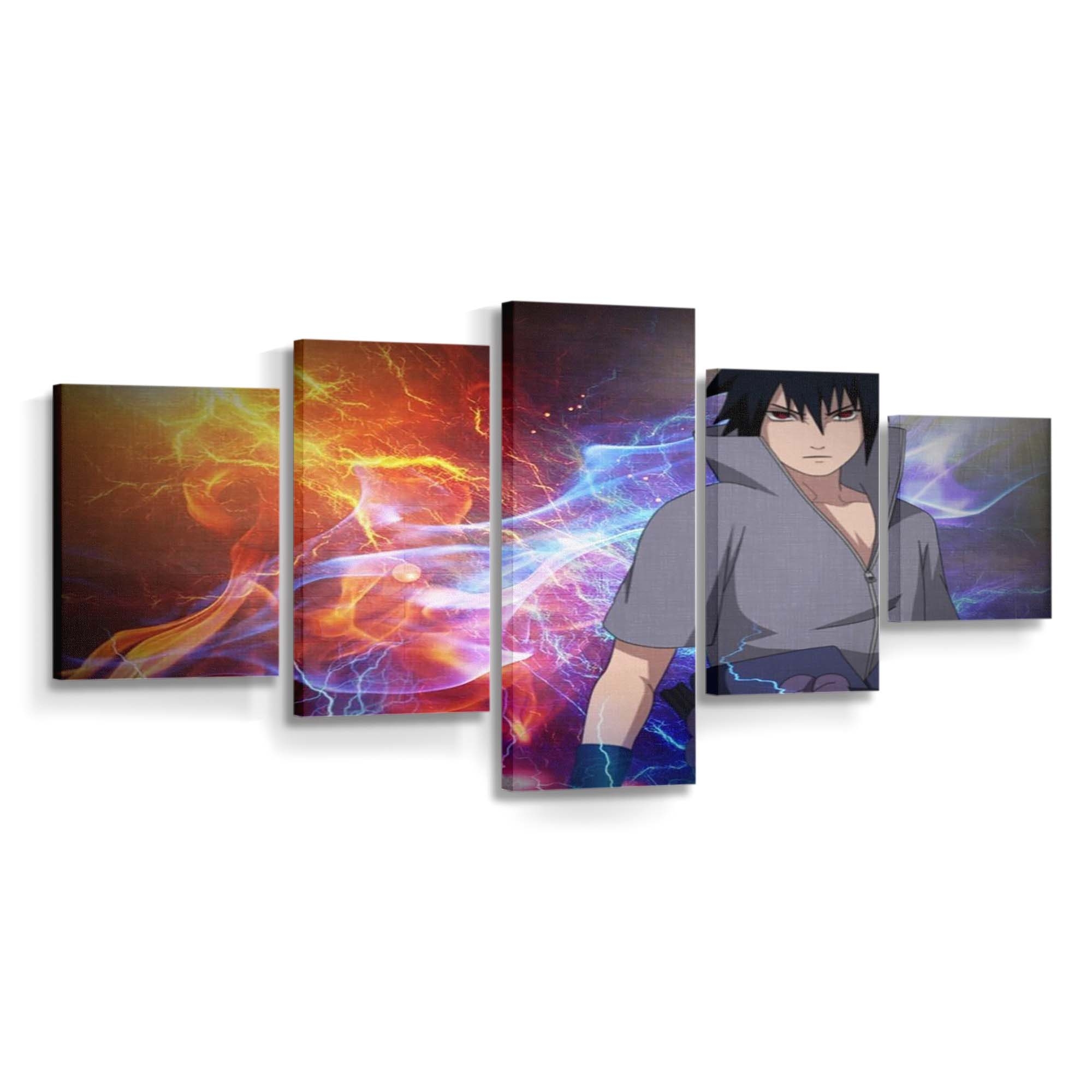 Naruto Shippuuden Uchiha Sasuke - Anime Wandbild - Leinwandbild naruto shippuudenuchiha sasuke1024x768