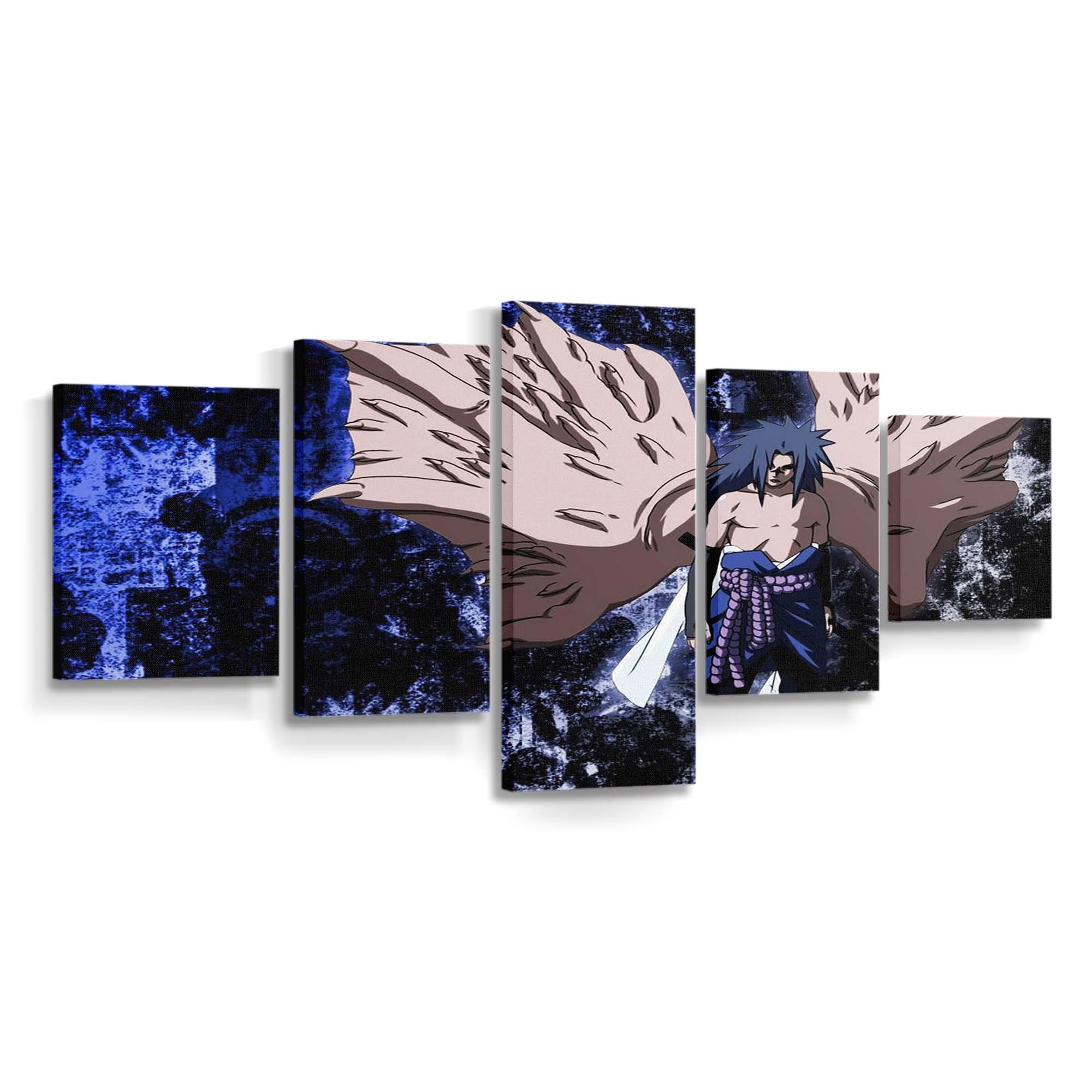 Naruto Shippuuden Uchiha Sasuke Anime Comics Mythology - Anime Wandbild - Leinwandbild naruto shippuudenuchiha sasukeillustrationanimecomicsmythology