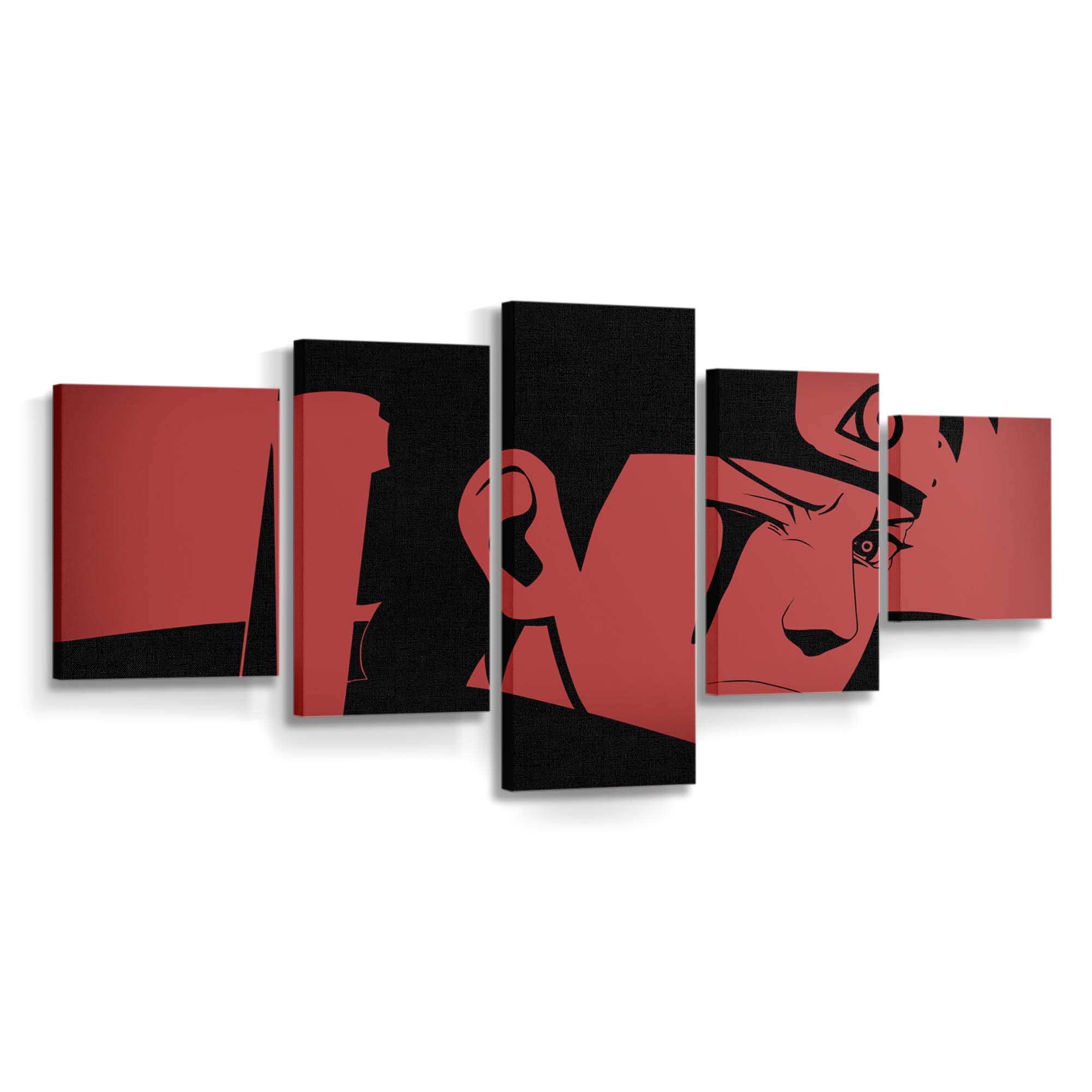 Naruto Shippuuden Uchiha Shisui - Anime Wandbild - Leinwandbild naruto shippuudenuchiha shisui