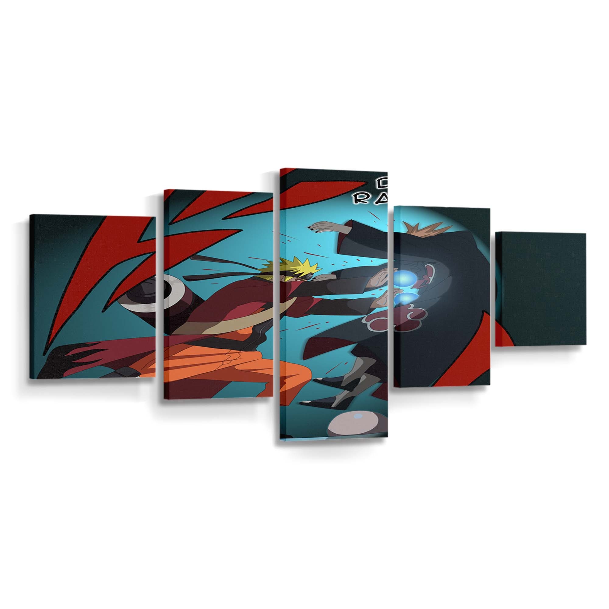 Naruto Shippuuden Uzumaki Naruto Akatsuki Pein Rasengan - Anime Wandbild - Leinwandbild naruto shippuudenuzumaki narutoakatsukipeinrasengan