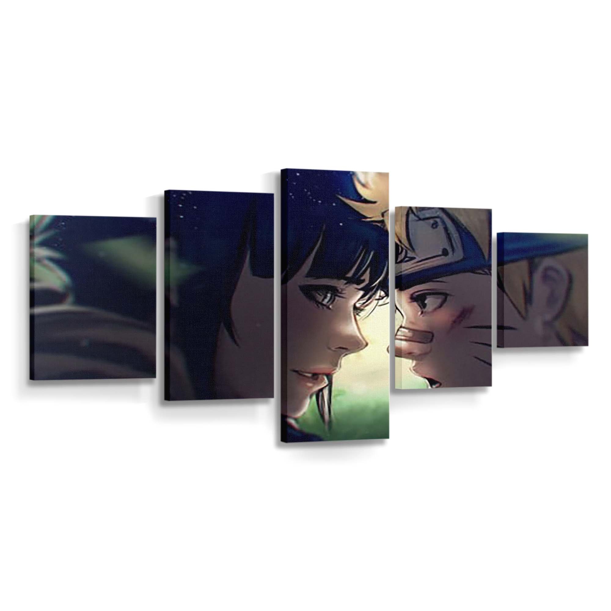 Hinata Hyuga Naruto Uzumaki Naruto - Anime Wandbild - Leinwandbild th 0001hinata hyuga naruto uzumaki hd naruto