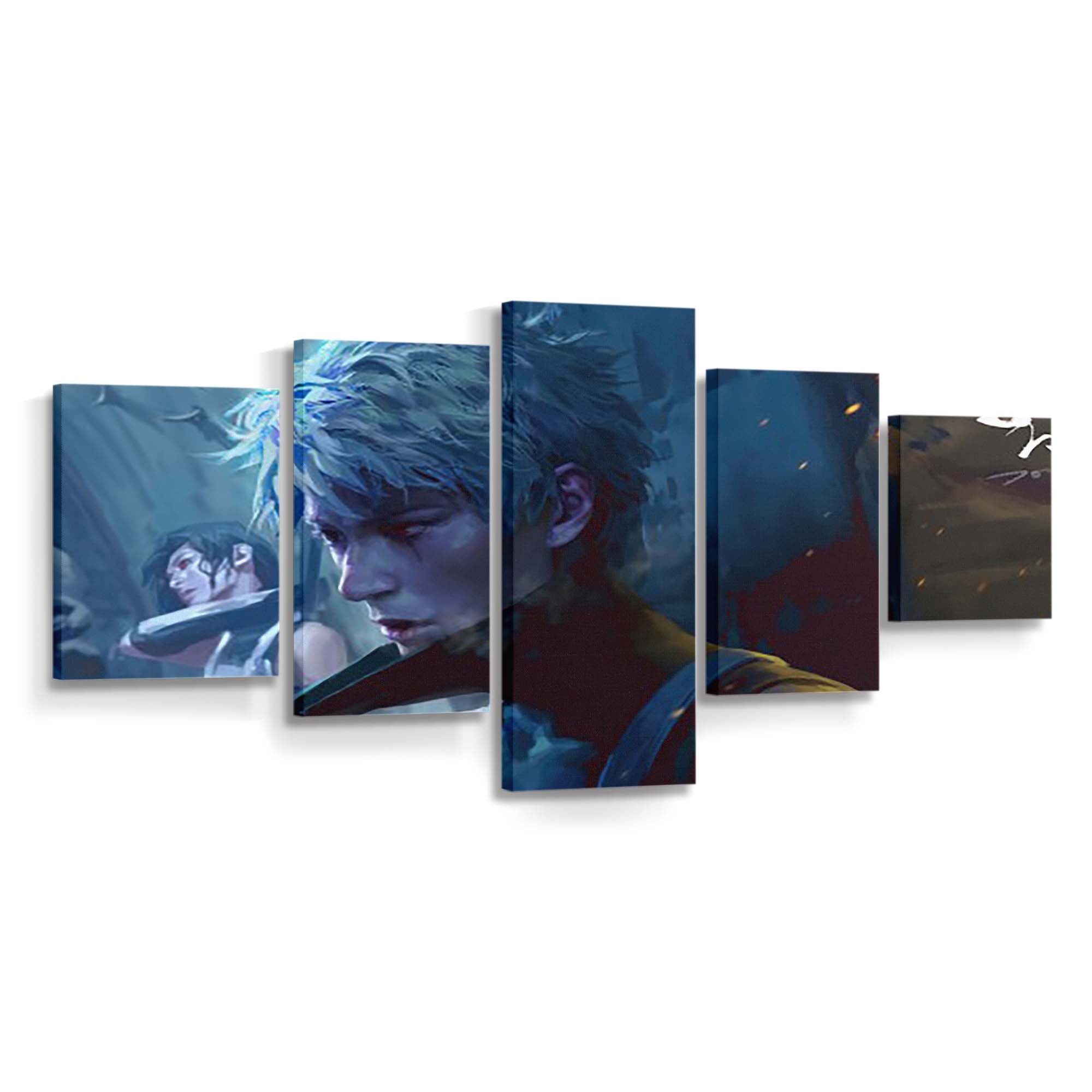 Kakashi Hatake Naruto - Anime Wandbild - Leinwandbild th 0003kakashi hatake 4k hd naruto