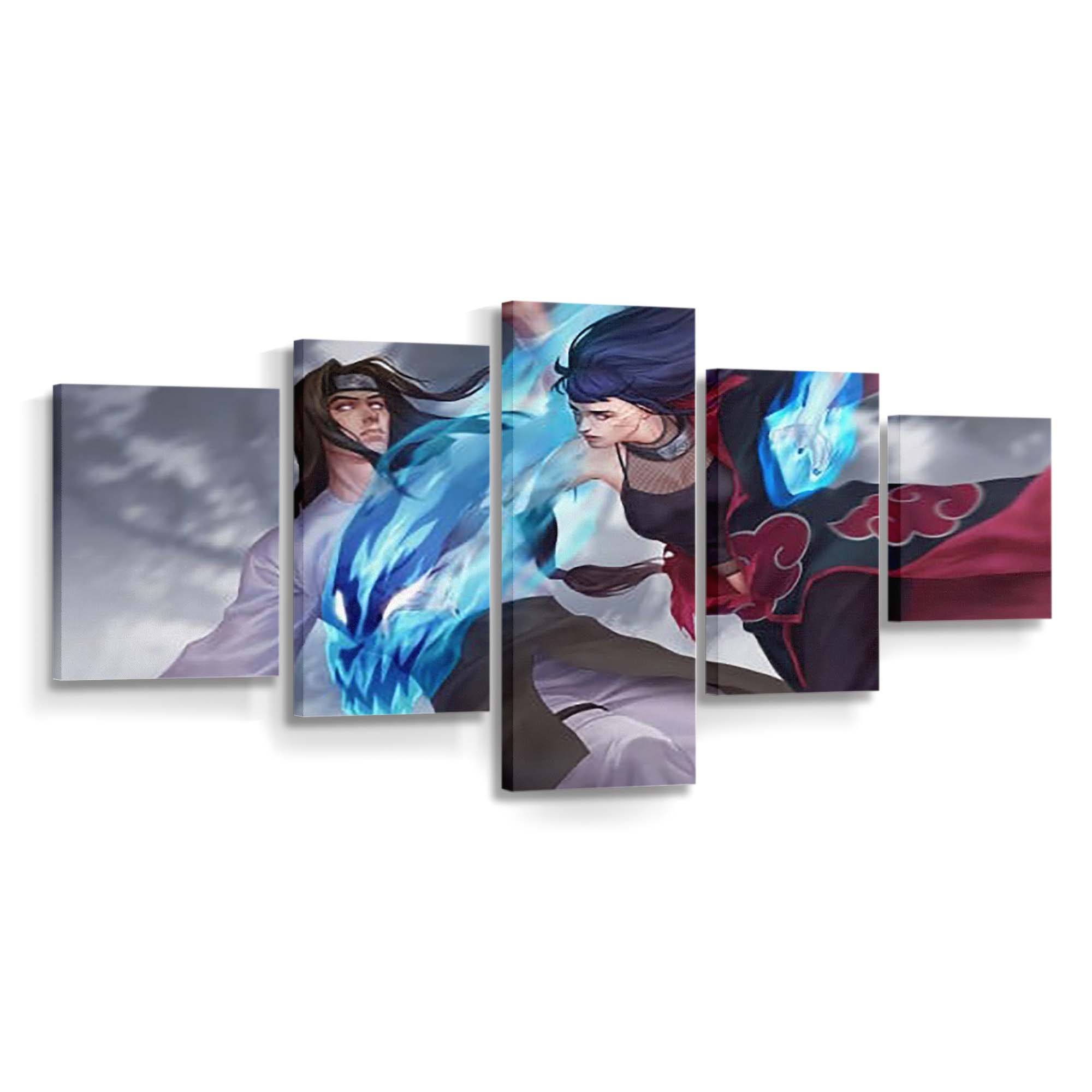 Akatsuki Hinata Hyuga Neji Hyuga Naruto - Anime Wandbild - Leinwandbild th akatsuki hinata hyuga neji hyuga hd naruto