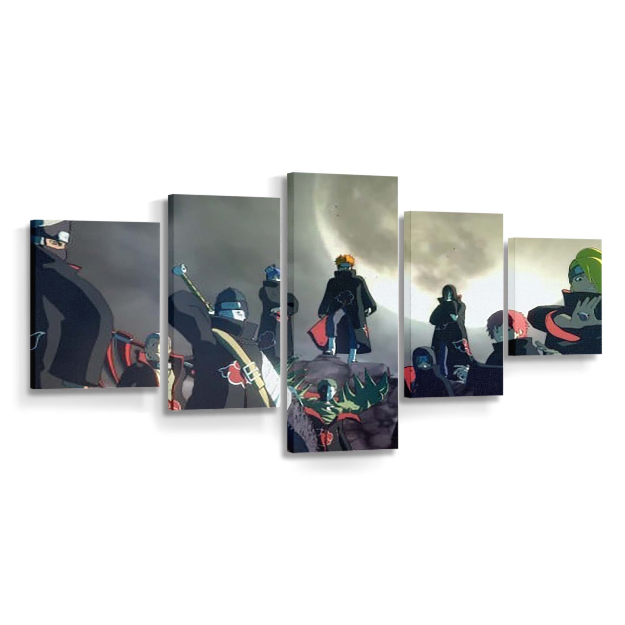 Akatsuki All Characters Anime - Anime Wandbild - Leinwandbild th akatsuki naruto all characters hd anime