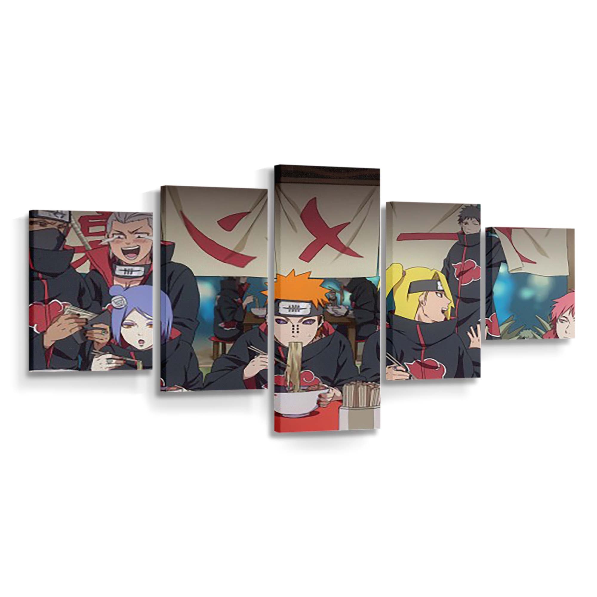 Akatsuki Sakura Haruno Yahiko Sasori Anime - Anime Wandbild - Leinwandbild th akatsuki naruto sakura haruno yahiko sasori hd anime