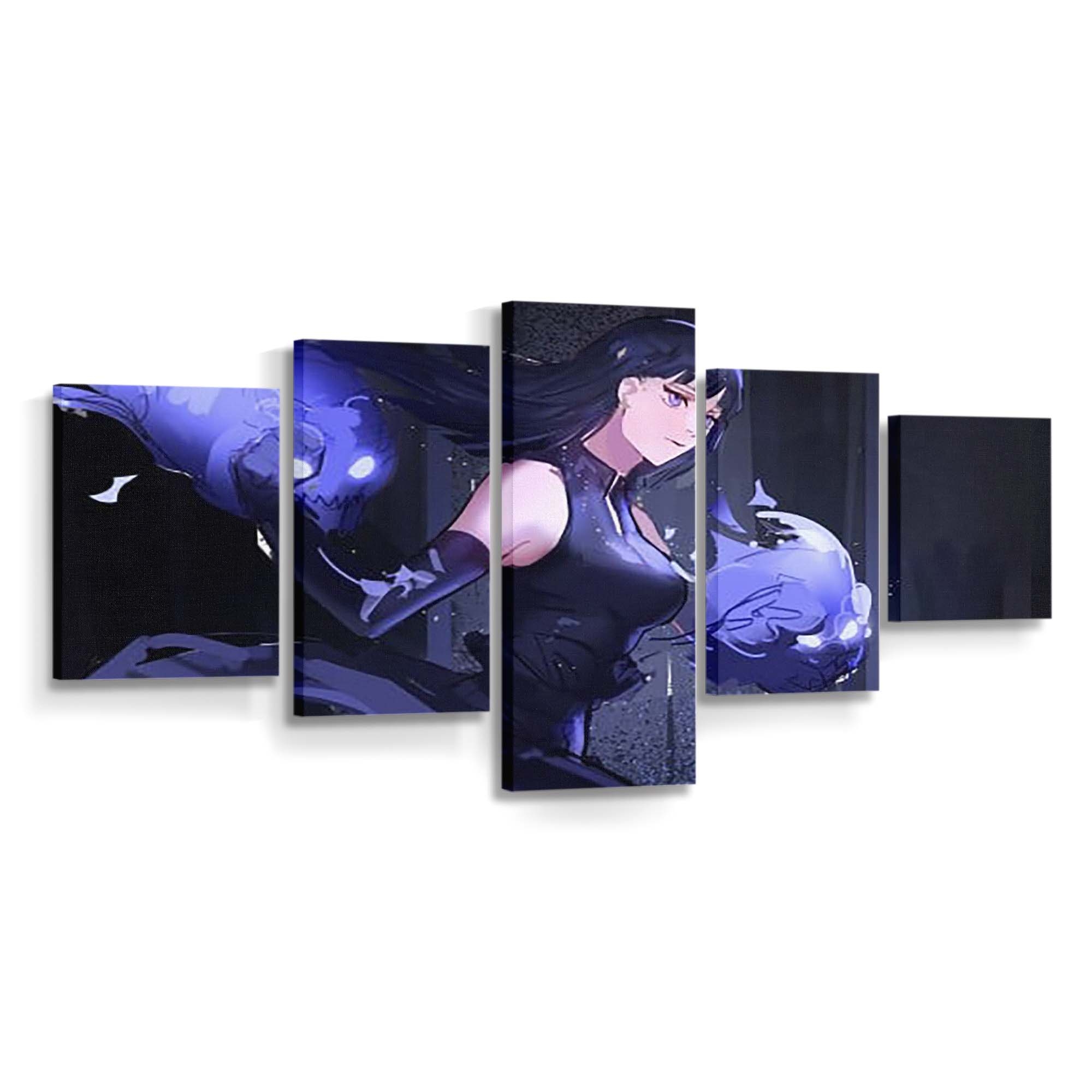 Blue Eyes Hinata Hyuga Dark Naruto - Anime Wandbild - Leinwandbild th blue eyes hinata hyuga dark background hd naruto