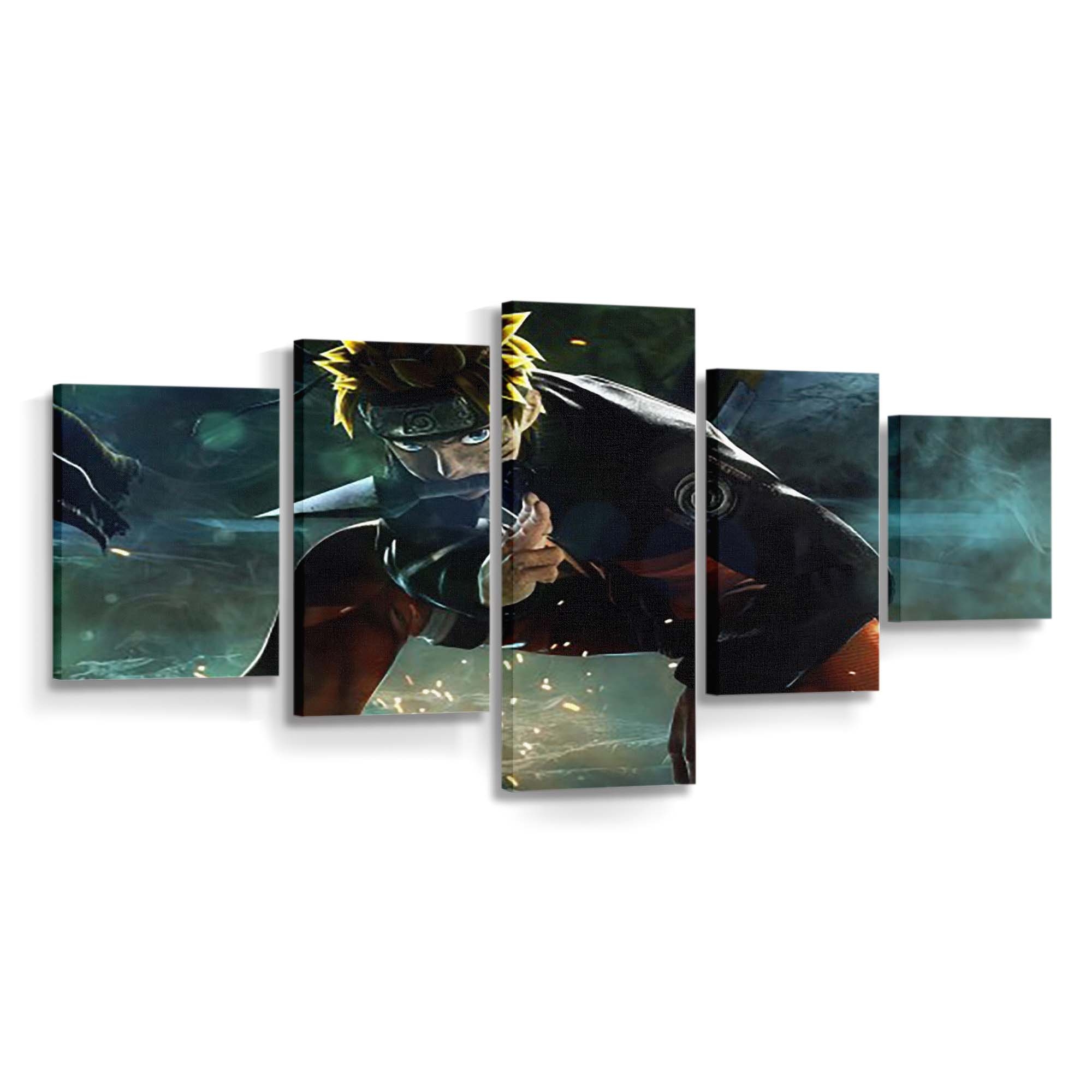 Blue Eyes Uzumaki Naruto Naruto - Anime Wandbild - Leinwandbild th blue eyes uzumaki naruto hd naruto