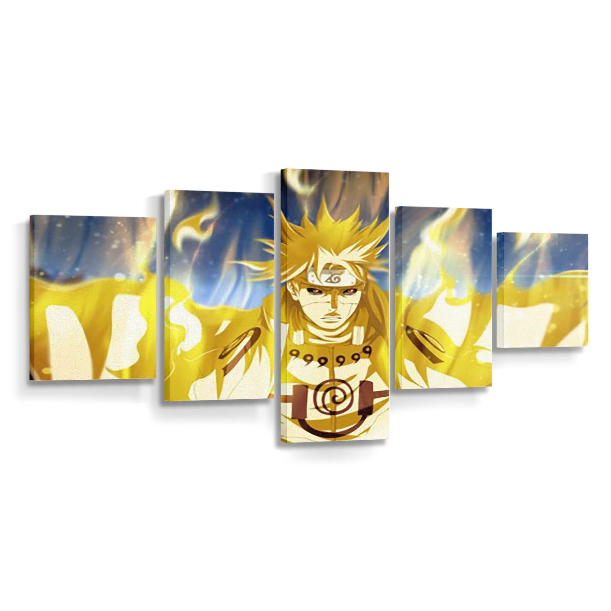 Fire Minato Namikaze Naruto Minato - Anime Wandbild - Leinwandbild th fire background minato namikaze naruto hd minato