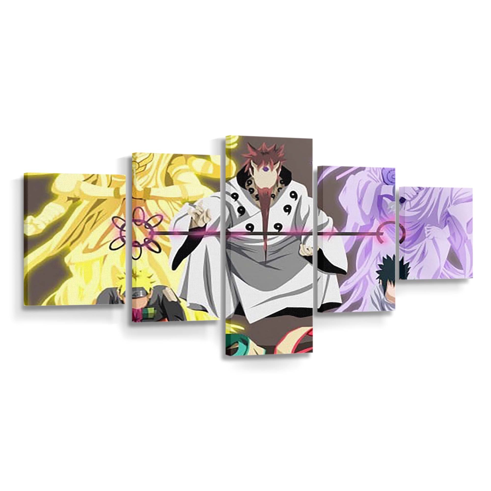 Hagoromo Otsutsuki Naruto Uzumaki Sasuke Uchiha Naruto - Anime Wandbild - Leinwandbild th hagoromo otsutsuki naruto uzumaki sasuke uchiha hd naruto