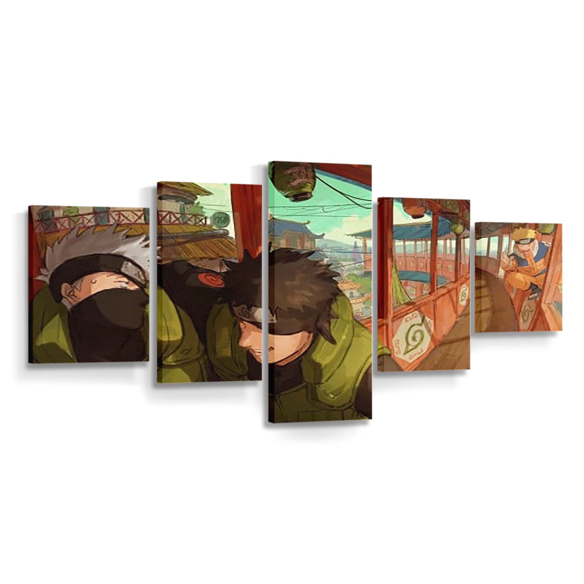 Kakashi Hatake Anime Naruto Uzumaki Obito Uchiha Obito - Anime Wandbild - Leinwandbild th kakashi hatake anime naruto uzumaki obito uchiha hd obito