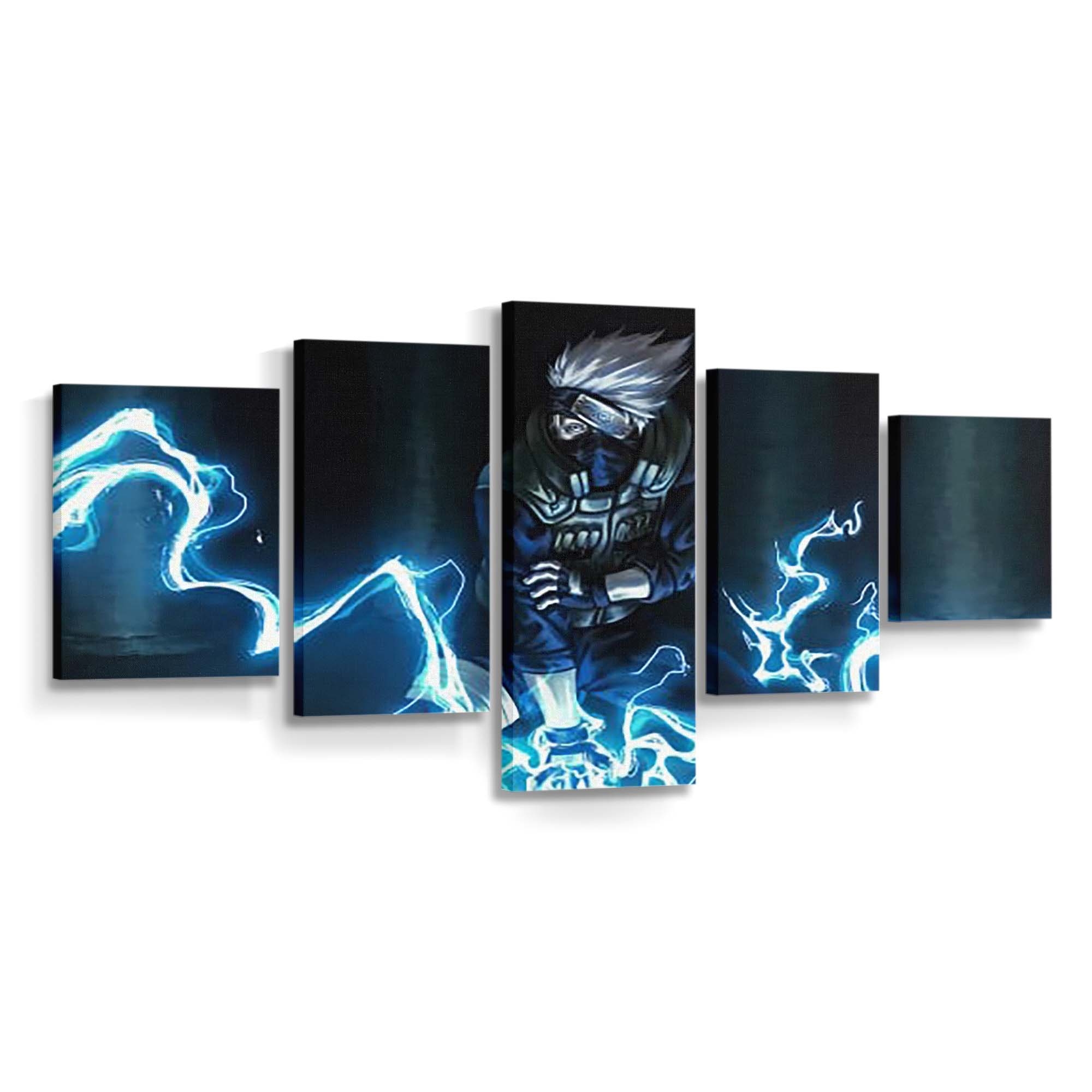 Kakashi Hatake Smoke Naruto - Anime Wandbild - Leinwandbild th kakashi hatake smoke 4k hd naruto