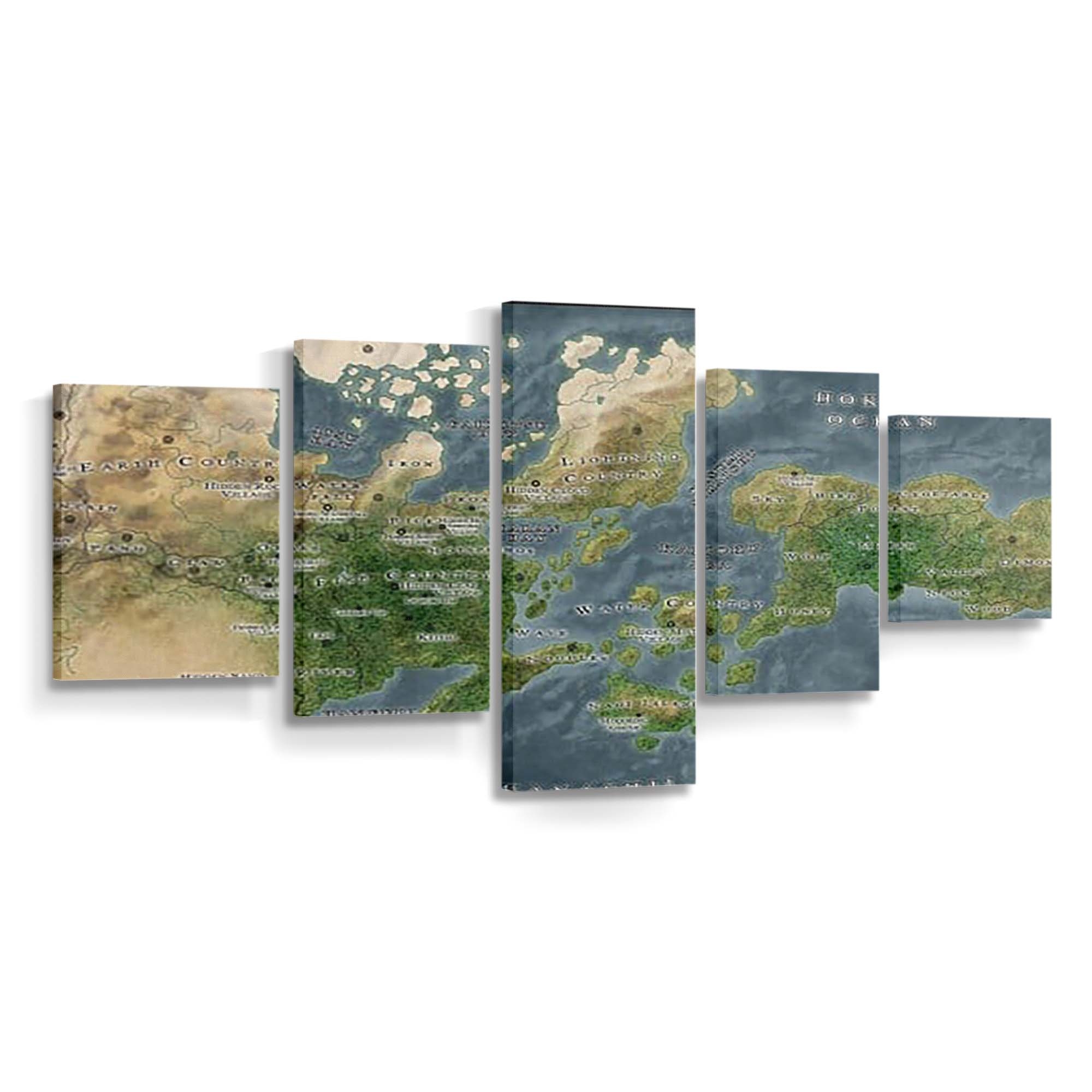 Map Naruto - Anime Wandbild - Leinwandbild th map hd naruto