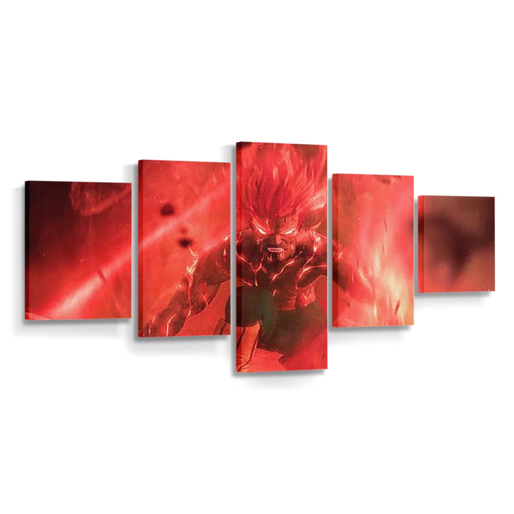 Might Guy Fire Naruto - Anime Wandbild - Leinwandbild th might guy fire background hd naruto