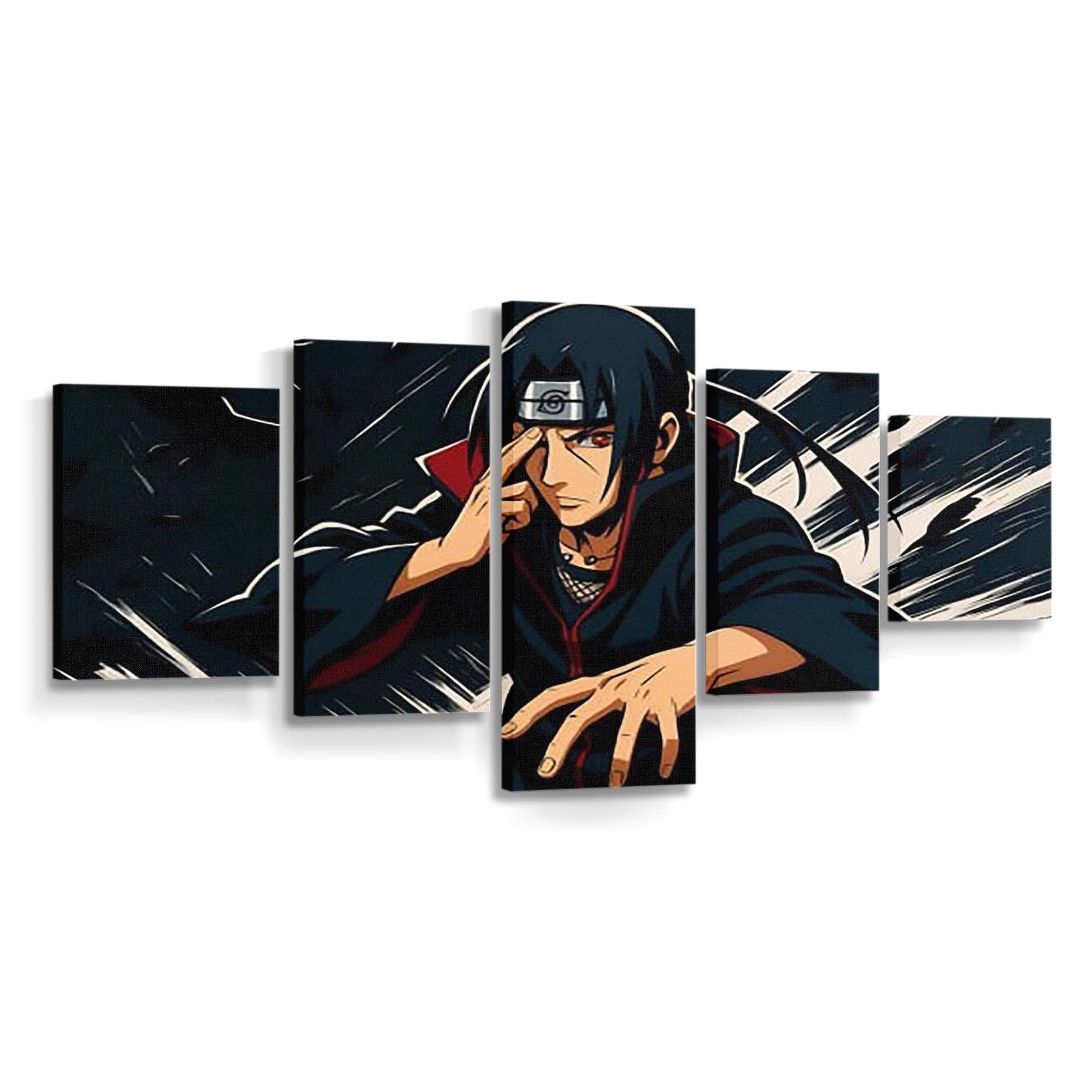 Naruto Akatsuki Itachi Uchiha Naruto - Anime Wandbild - Leinwandbild th naruto akatsuki itachi uchiha hd naruto