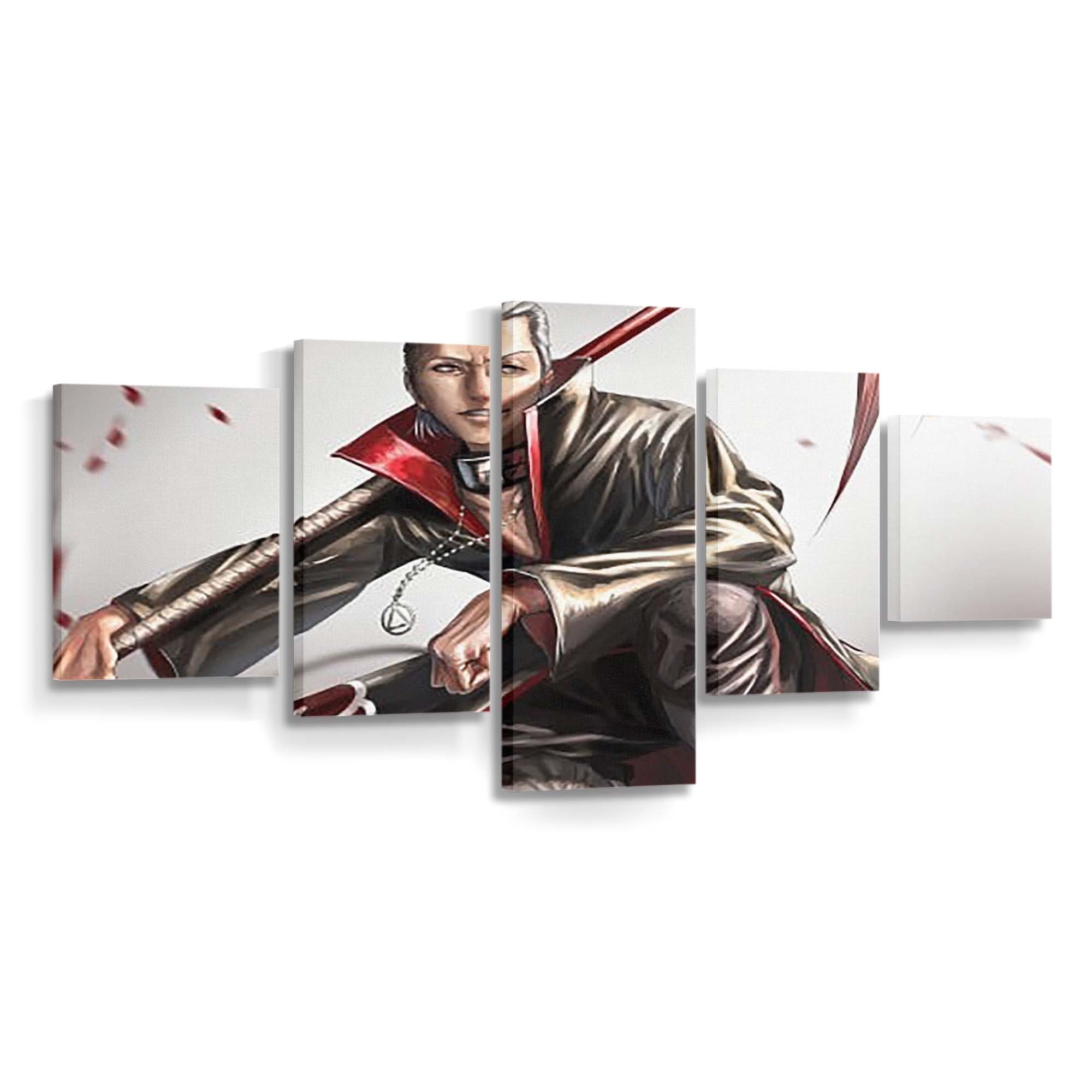 Naruto Hidan - Anime Wandbild - Leinwandbild th naruto hidan 4k 5k hd