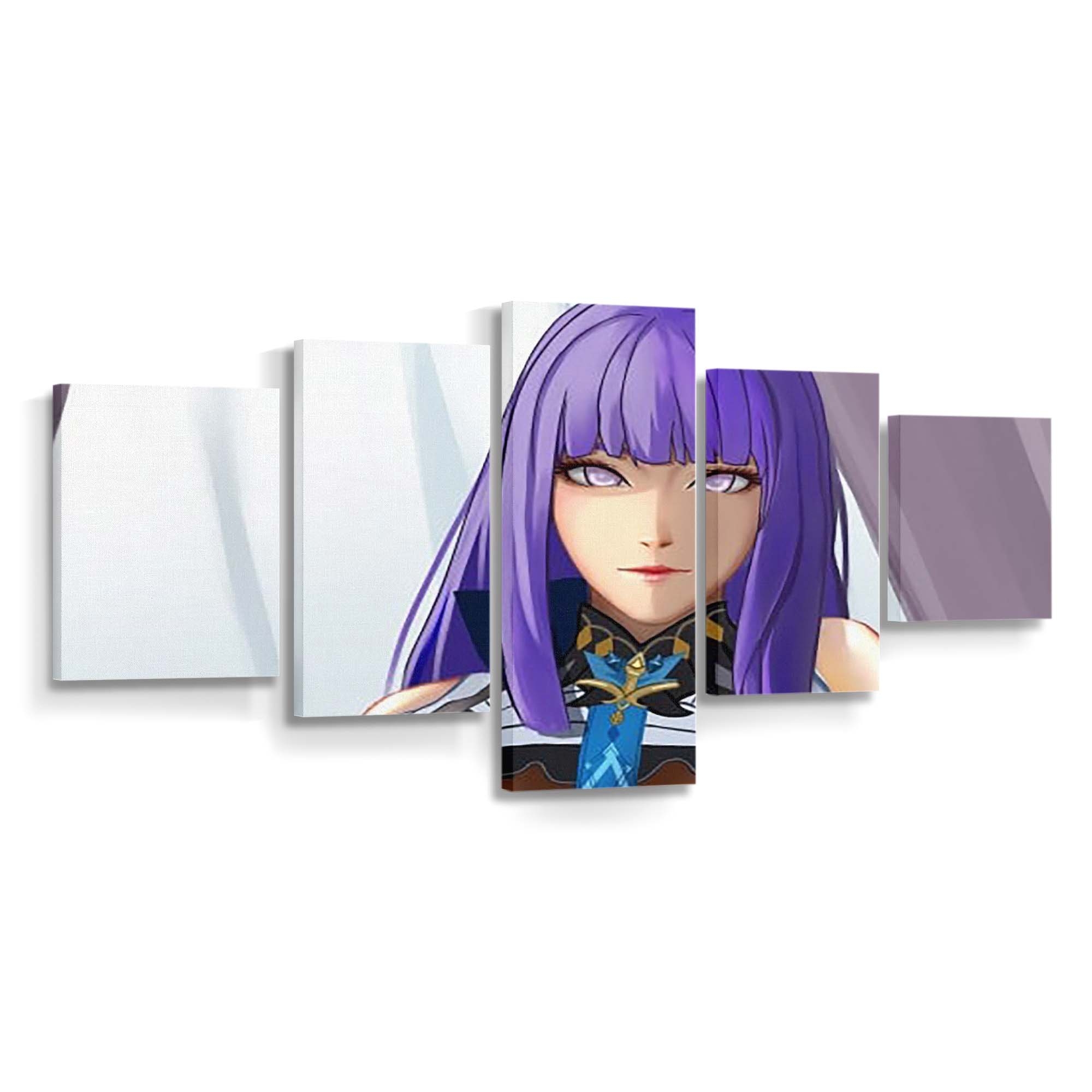 Purple Hair Eyes Hinata Hyuga Naruto - Anime Wandbild - Leinwandbild th purple hair eyes hinata hyuga hd naruto