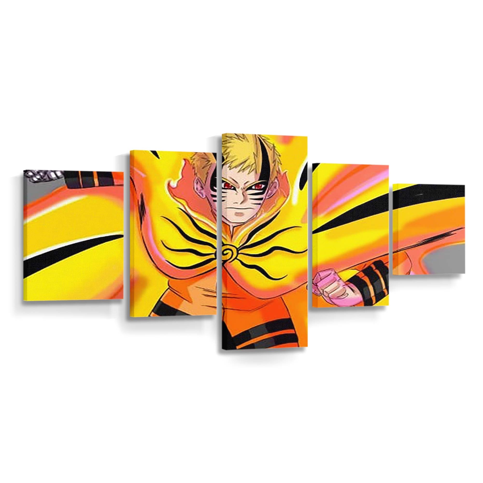 Red Eyes Baryon Mode Naruto Uzumaki Boruto - Anime Wandbild - Leinwandbild th red eyes baryon mode naruto uzumaki hd boruto