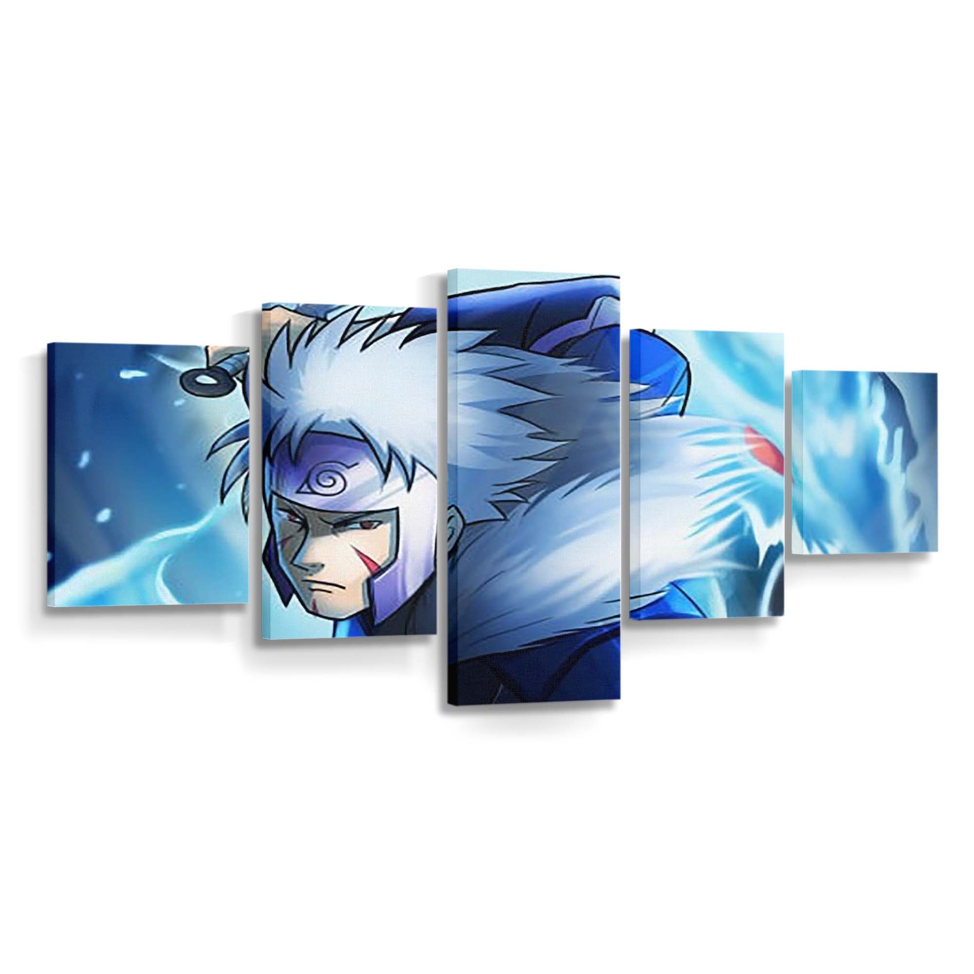 Tobirama Senju In Blue Dress Naruto - Anime Wandbild - Leinwandbild th tobirama senju in blue dress hd naruto