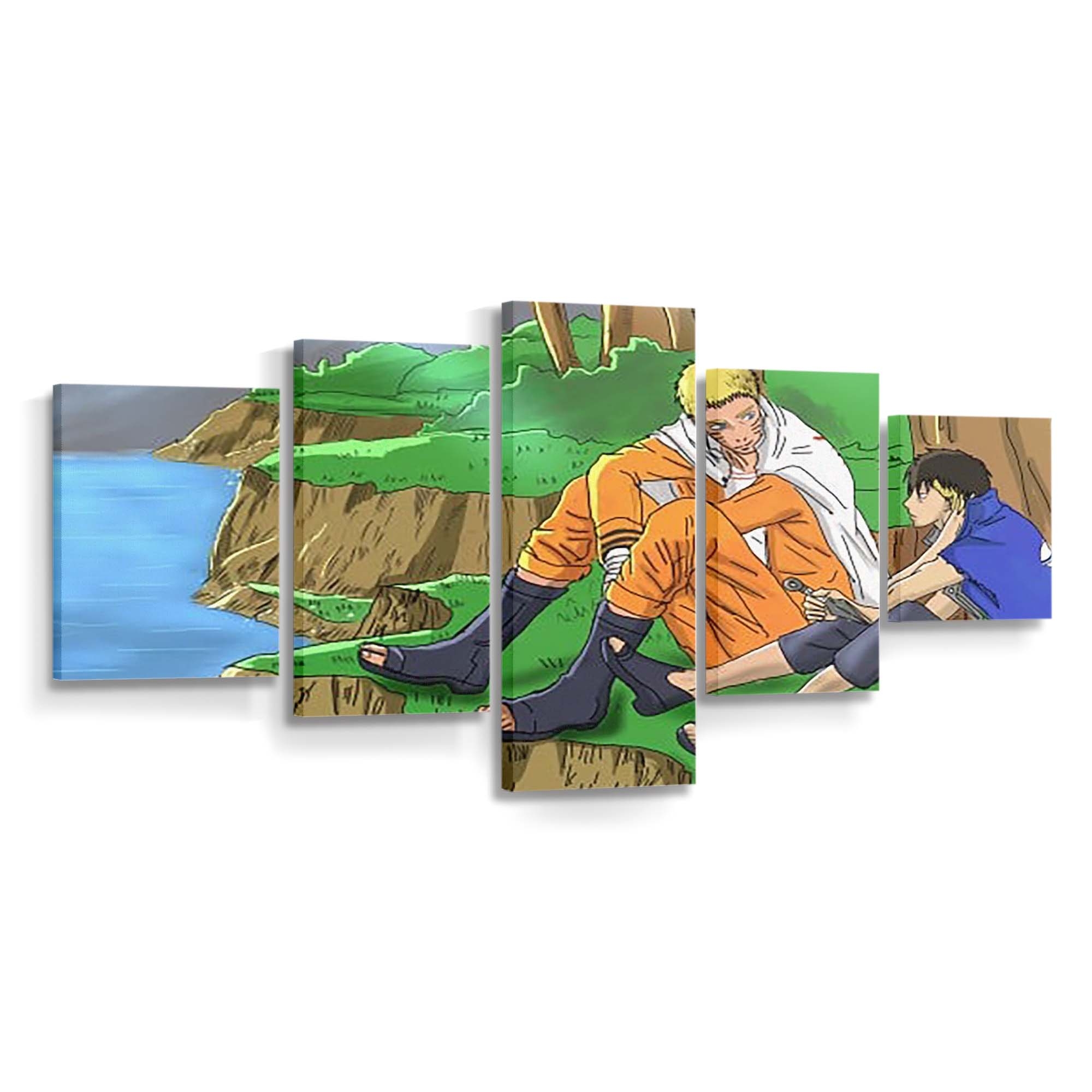 Uzumaki Naruto - Anime Wandbild - Leinwandbild th uzumaki hd naruto