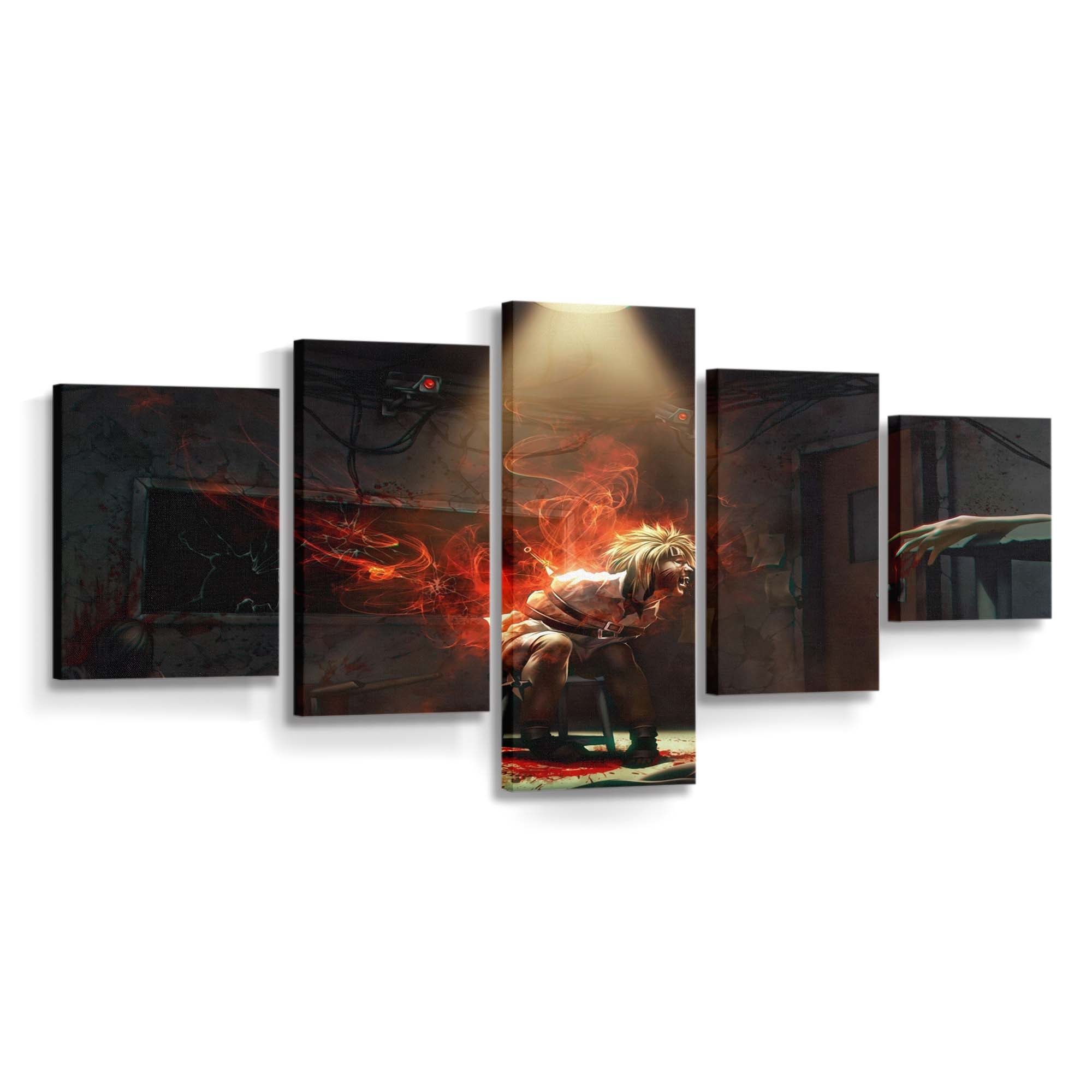 Uzumaki Naruto Artwork Darkness Games Pc Game - Anime Wandbild - Leinwandbild uzumaki narutoartworkdarknessgamesscreenshotpc game