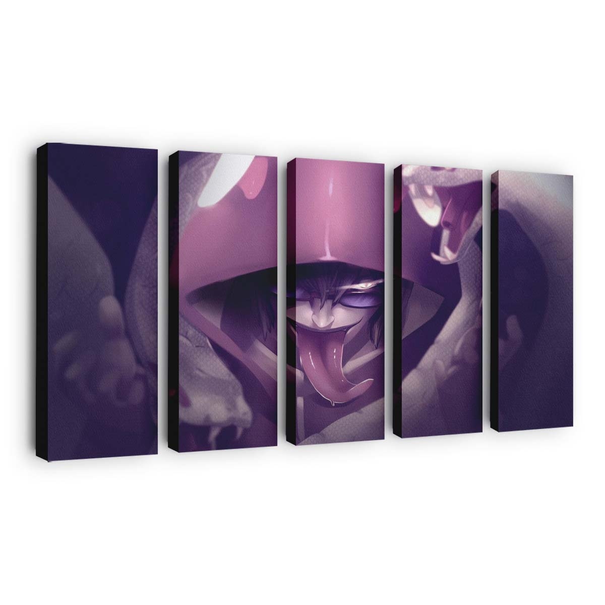 Anime Naruto Shippuuden Manga Snake Yakushi Kabuto - Anime Wandbild - Leinwandbild 1920x1080 pxanimenaruto shippuudenmangasnakeyakushi kabuto