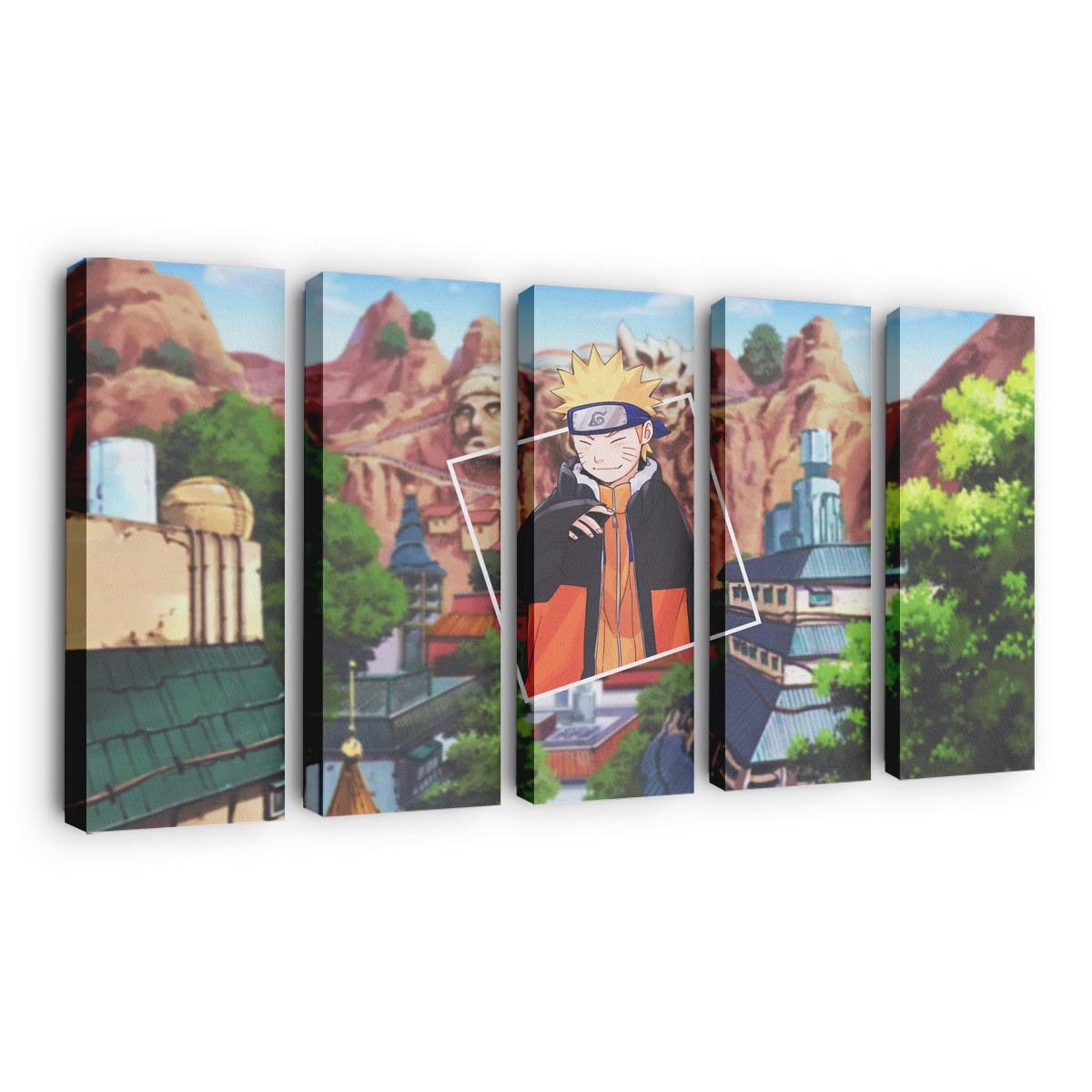 Anime Boys Anime Picture In Picture Naruto Anime - Anime Wandbild - Leinwandbild anime boysanimepicture in picturenaruto anime