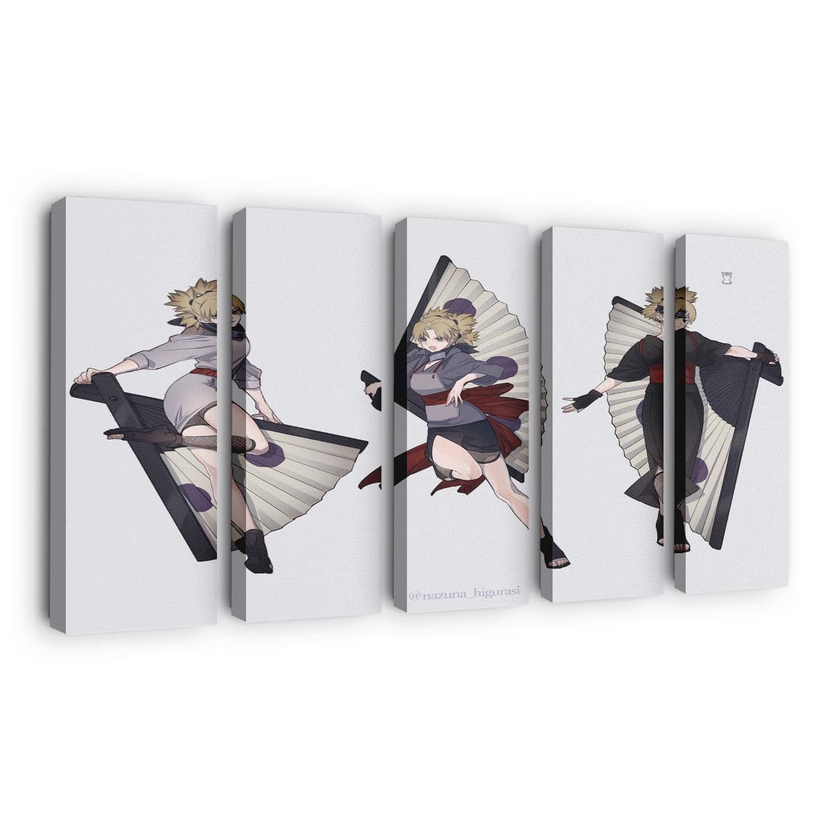 Anime Girls Naruto Anime Shippuuden Simple Temari - Anime Wandbild - Leinwandbild animeanime girlsnaruto animenaruto shippuudensimple backgroundtemari