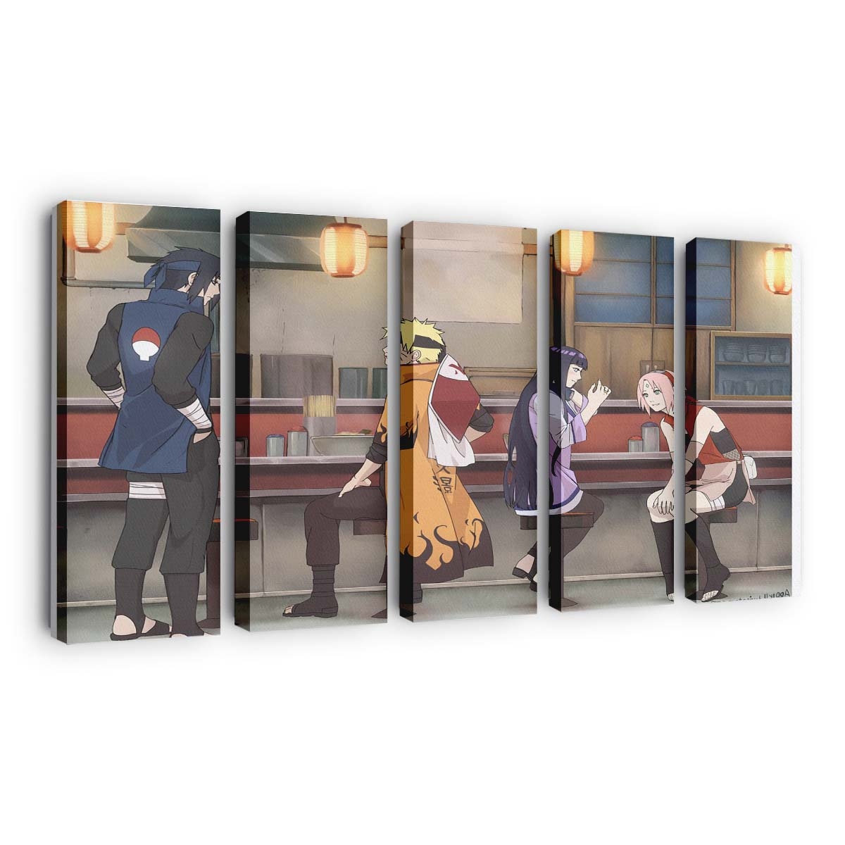 Anime Girls Naruto Shippuuden Uzumaki Naruto Haruno Sakura Hyuuga Hinata - Anime Wandbild - Leinwandbild animeanime girlsnaruto shippuudenuzumaki narutoharuno sakurahyuuga hinata