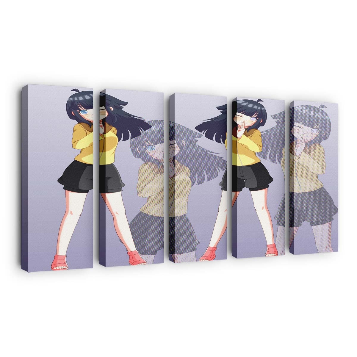 Naruto Manga Held – Das Gesicht Der Hoffnung - Anime Wandbild - Leinwandbild animeartworkgamemanganaruto4000x3261