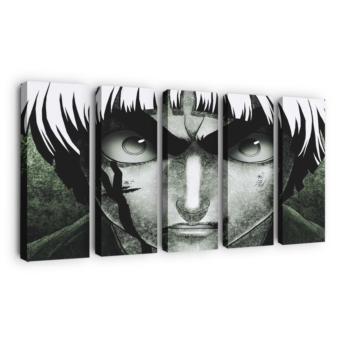 Naruto Manga Flammen – Brennende Träume - Anime Wandbild - Leinwandbild animeartworkgamemanganaruto4343x3071