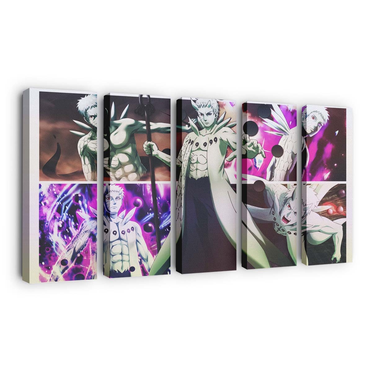 Anime Collage Dinocozero Anime Boys Naruto Anime Uchiha Obito - Anime Wandbild - Leinwandbild animecollagedinocozeroanime boysnaruto animeuchiha obito