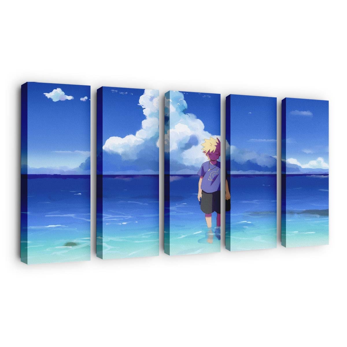 Anime Digital Art Landscape Beach Masashi Kishimoto - Anime Wandbild - Leinwandbild animedigital artlandscape1920x1200 pxbeachmasashi kishimoto