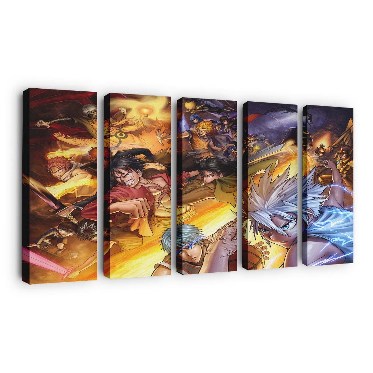 Anime Dragon Ball Code Geass Lamperouge Lelouch Kaneki Ken Tokyo Ghoul - Anime Wandbild - Leinwandbild animedragon ballcode geasslamperouge lelouchkaneki kentokyo ghoul