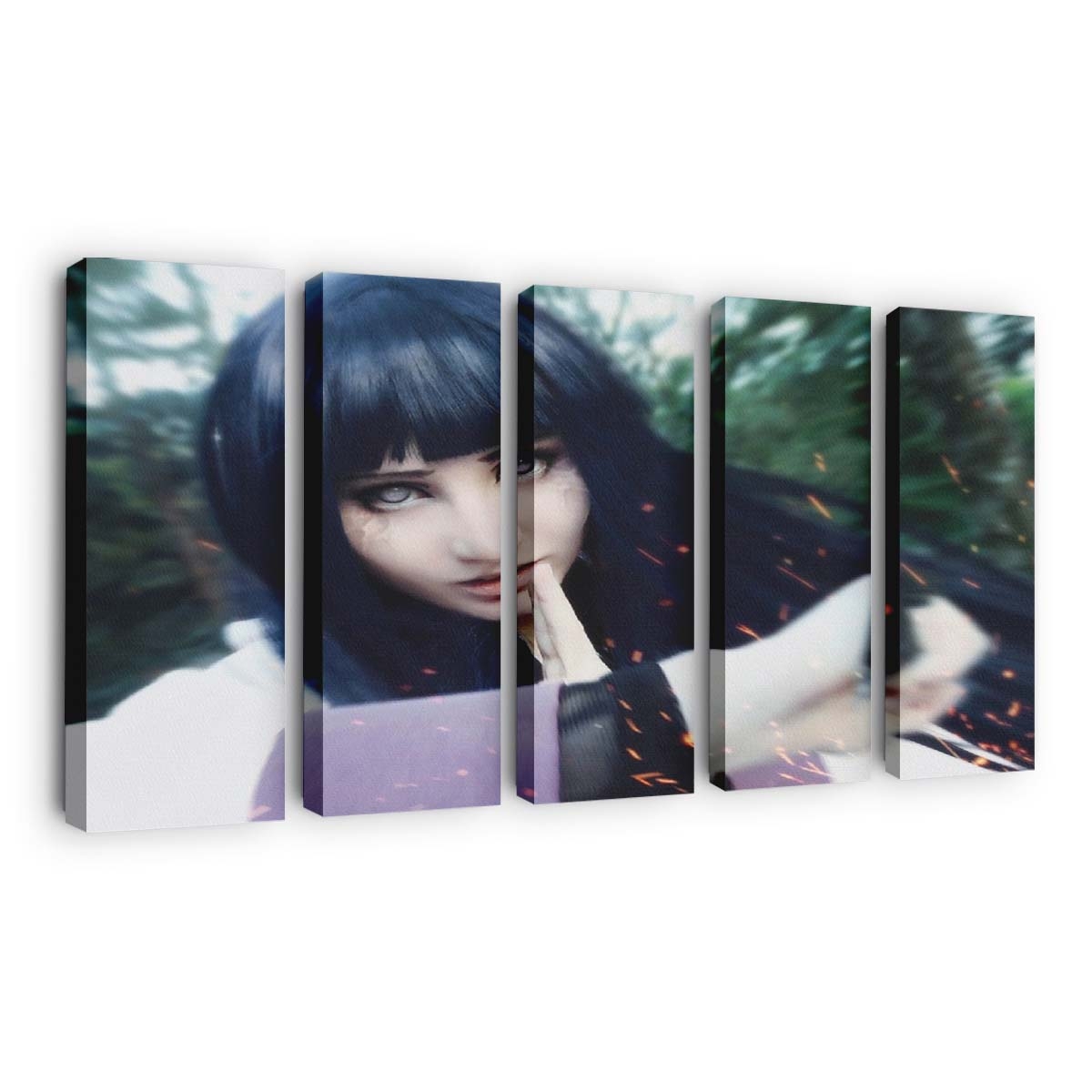 Anime Hyuuga Hinata Naruto Shippuuden Women Cosplay - Anime Wandbild - Leinwandbild animehyuuga hinatanaruto shippuudenwomen1280x800