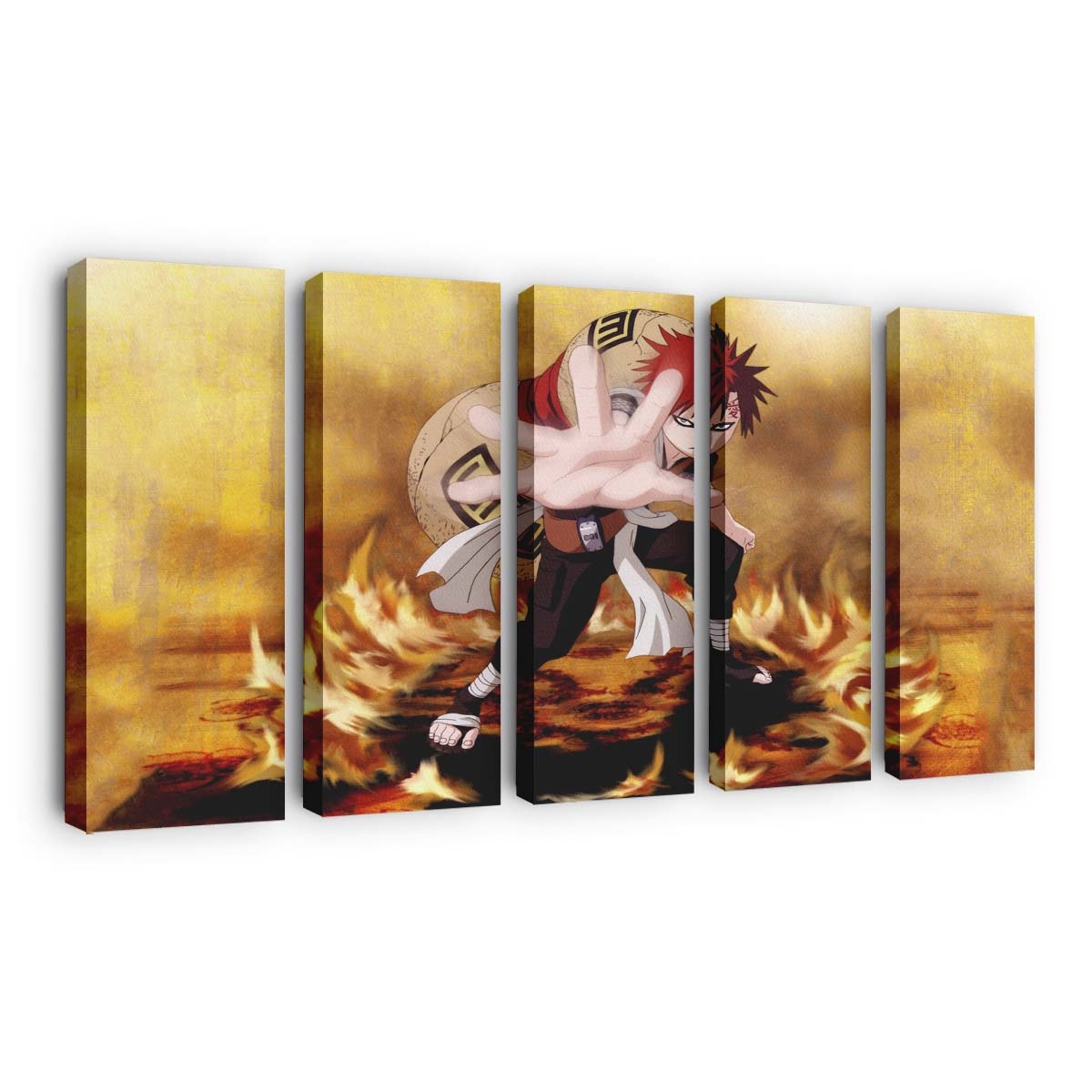 Anime Manga Naruto Shippuuden Gaara Mythology - Anime Wandbild - Leinwandbild animemanganaruto shippuudengaaramythologyscreenshot