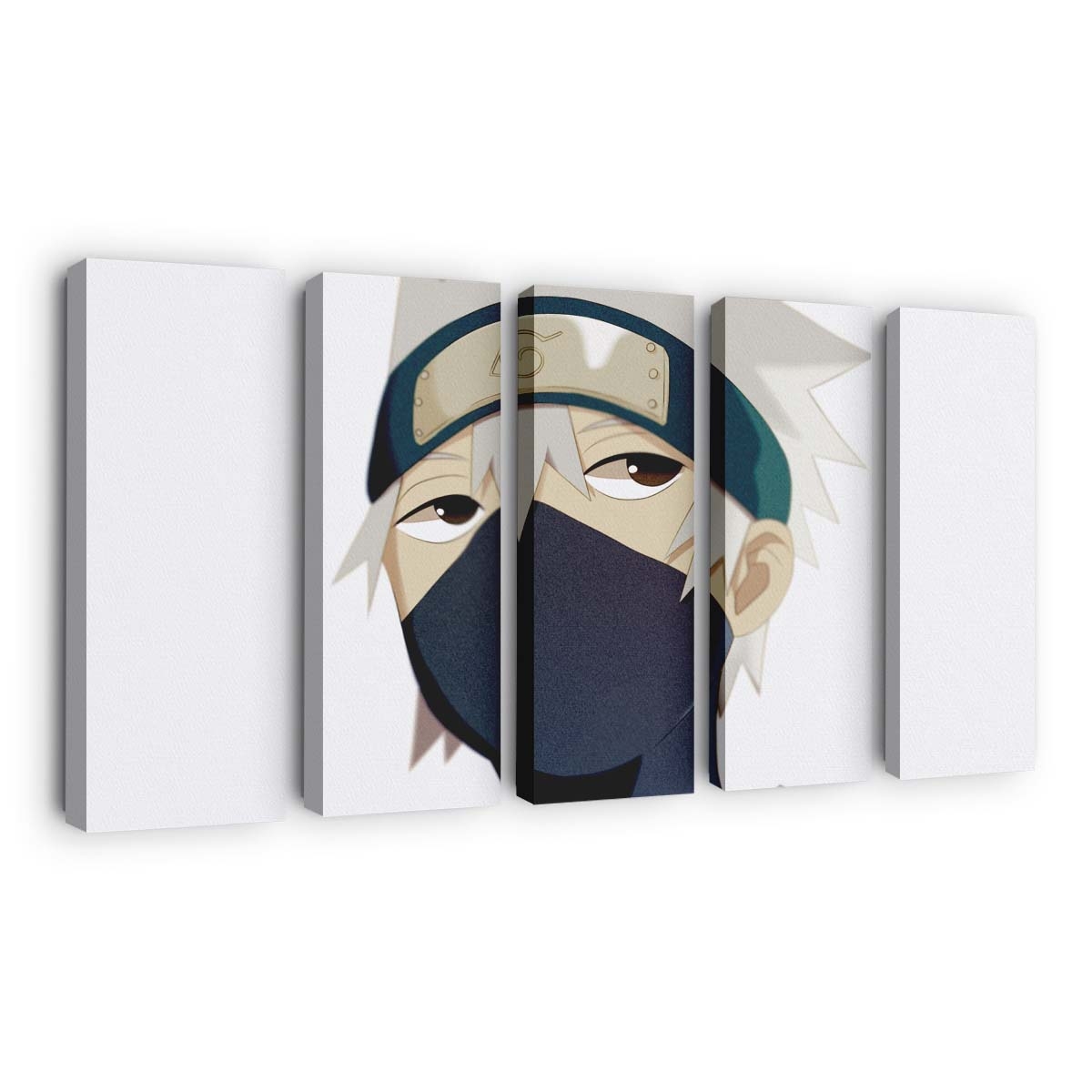 Naruto Anime – Der Junge Kakashi Hatake Aus Den Anfängen Der Ninja-Welt - Anime Wandbild - Leinwandbild animenaruto animehatake kakashi 0005