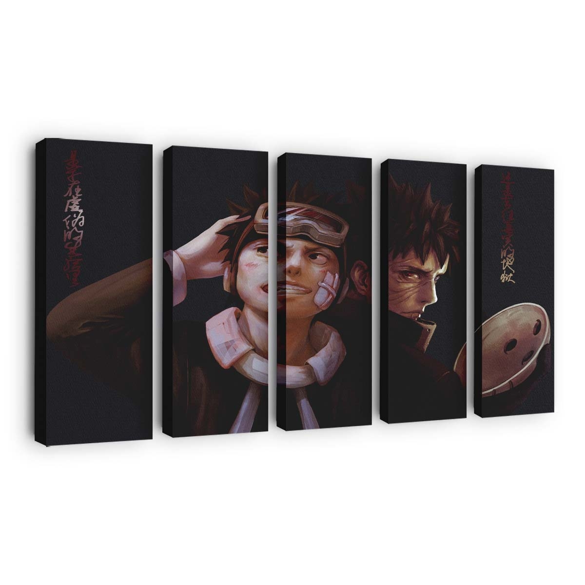 Naruto Shippuuden Epische Kunst – Mut Ohne Grenzen - Anime Wandbild - Leinwandbild animenaruto shippuuden 0013