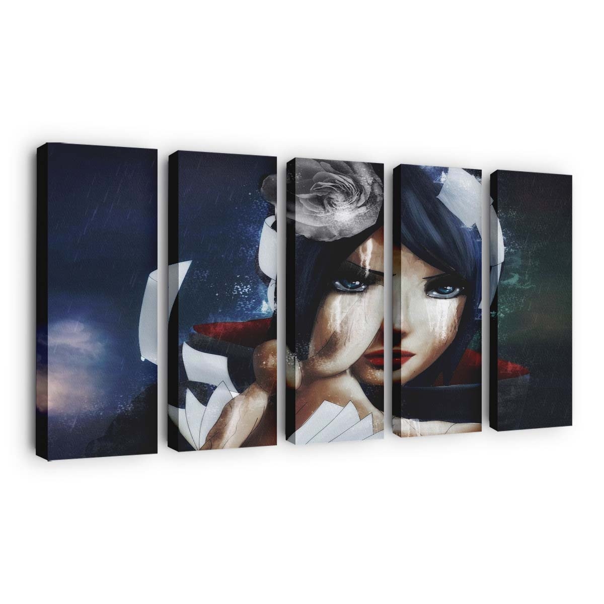 Anime Naruto Shippuuden Akatsuki - Anime Wandbild - Leinwandbild animenaruto shippuudenakatsuki